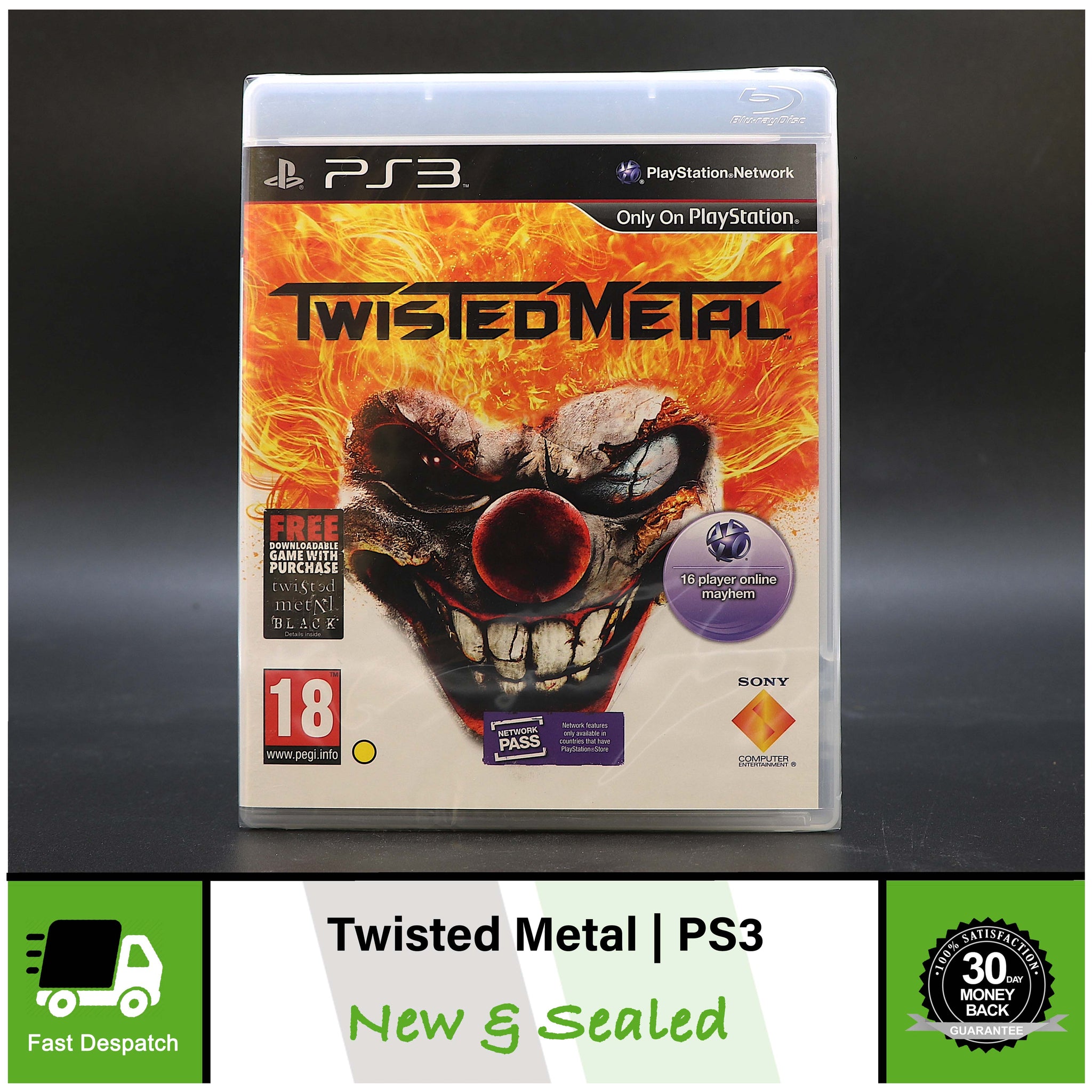 Twisted Metal | Sony Playstation 3 PS3 Game | New & Sealed