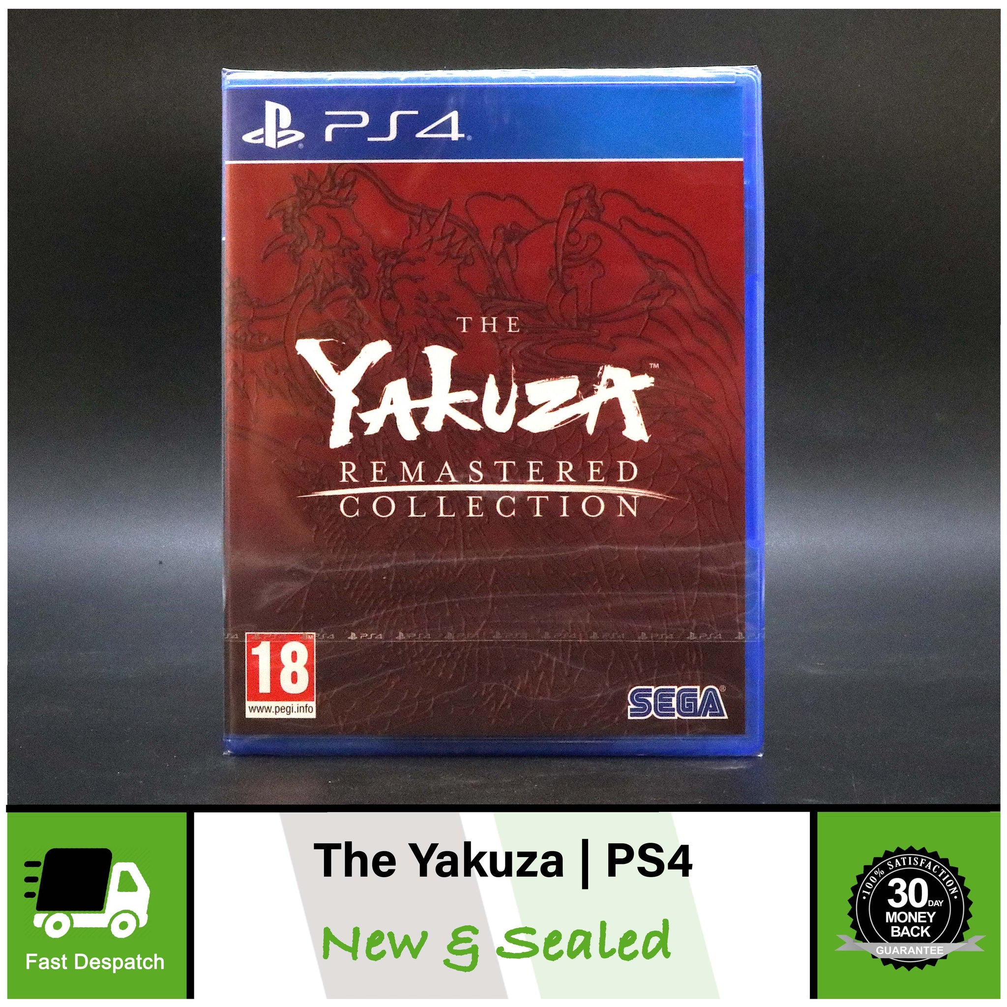 Yakuza The Remastered Collection | Sony Playstation 4 Game | New & Sealed