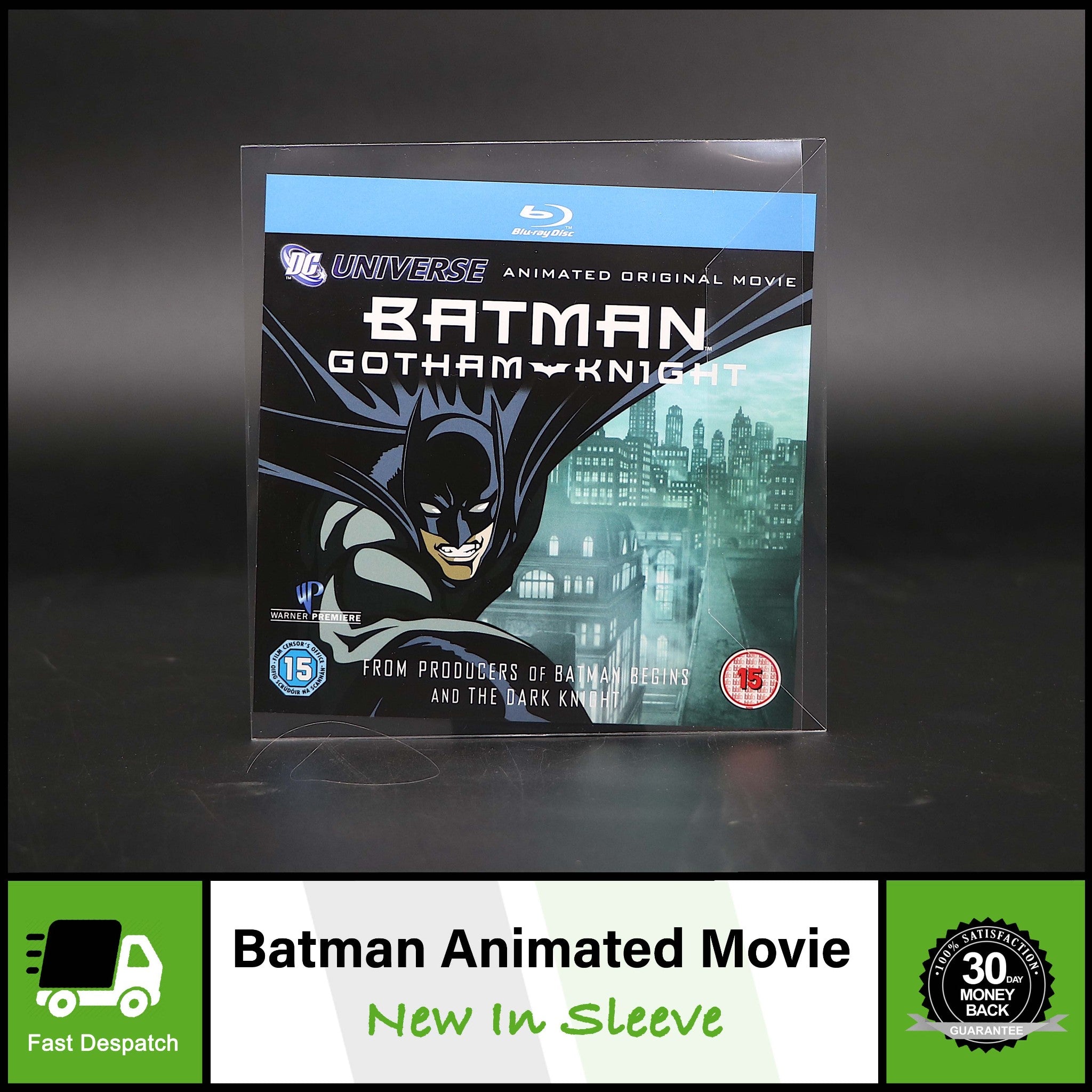 Batman Arkham City Collectors Edition Bluray DVD Of Gotham Knight Animated Movie