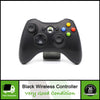 Official Genuine Microsoft Xbox 360 1403 1406 1460 Black Wireless Controller