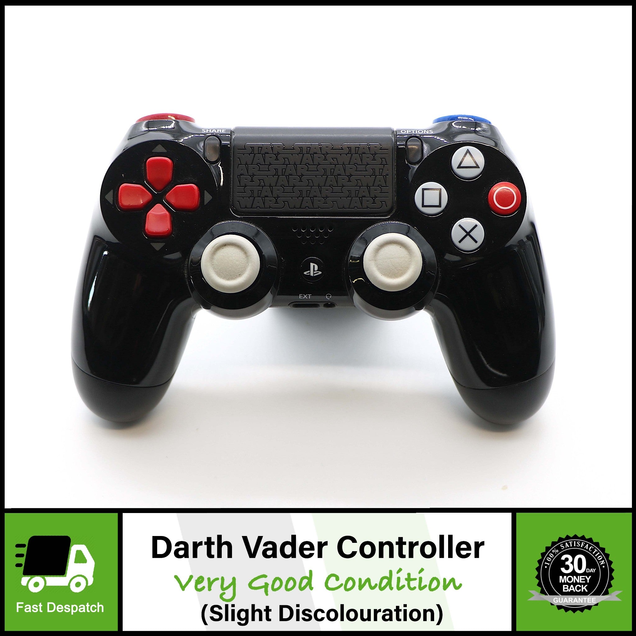 Official Sony Star Wars Darth Vader DualShock 4 Controller Pad For PS4 | VGC