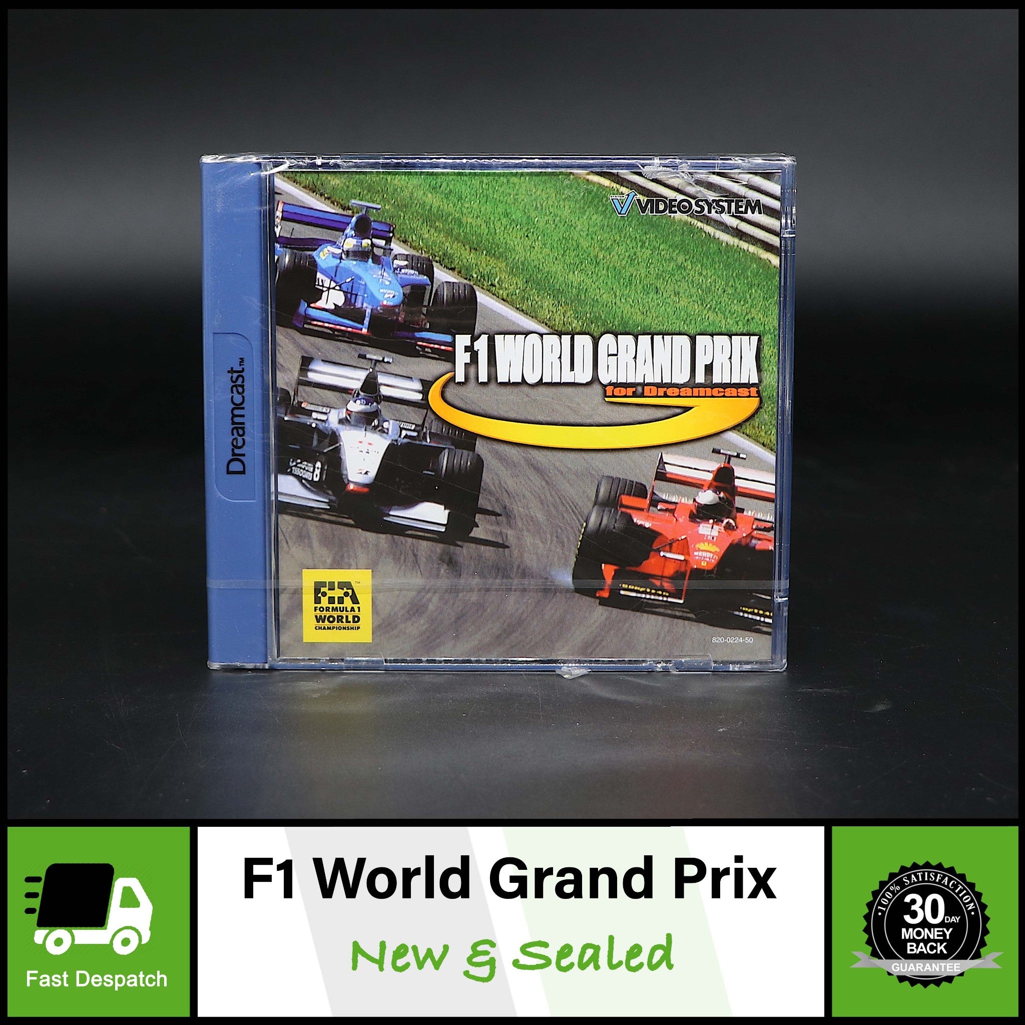 F1 World Grand Prix | Formula One 1 | Sega Dreamcast Game | New & Sealed