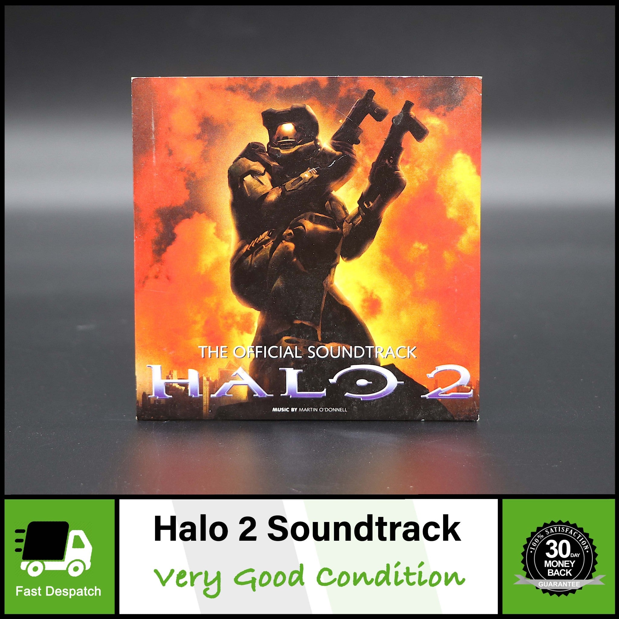 Halo 2 Official Soundtrack for Original Xbox Game | Complete in Sleeve | Rare