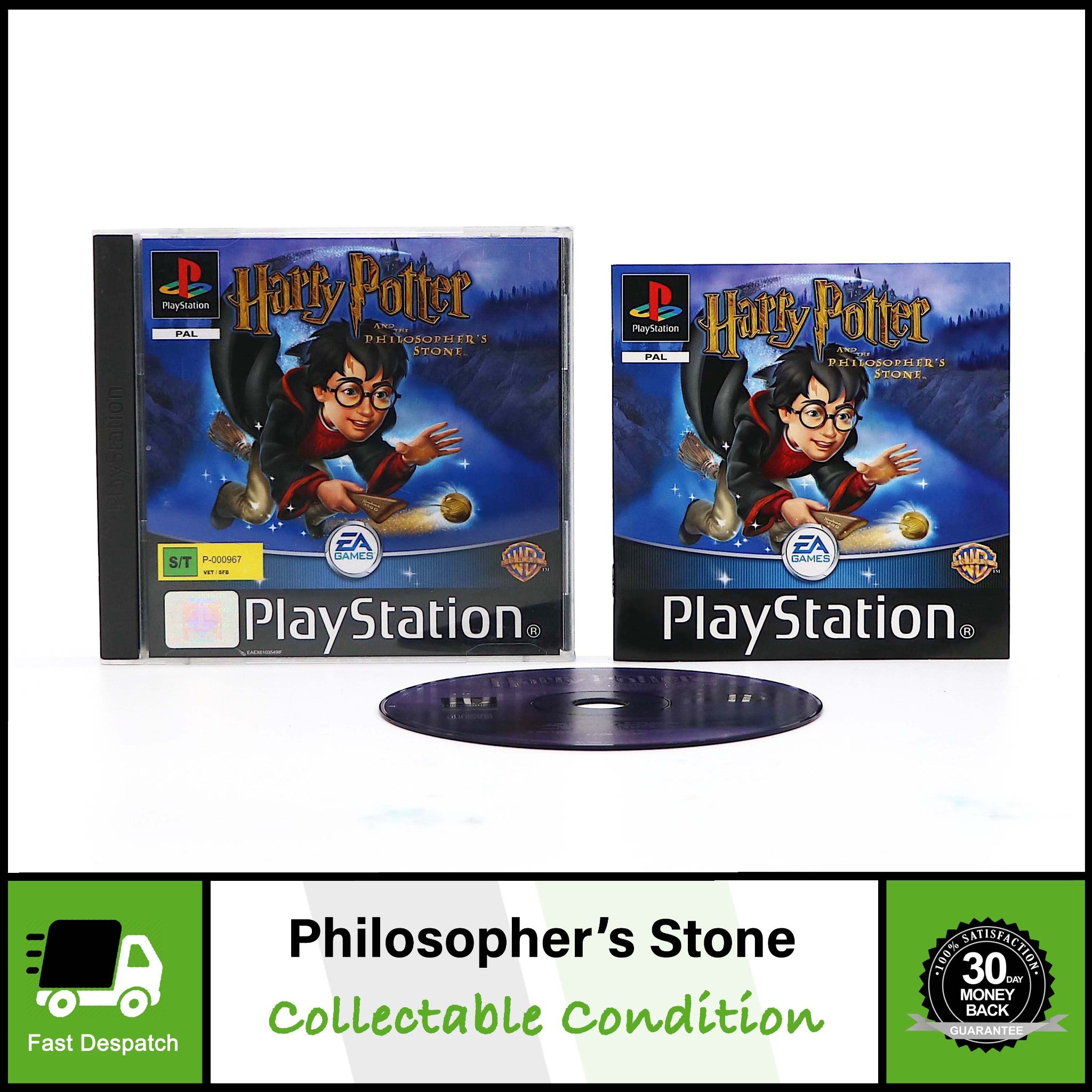 Harry Potter and the Philosopher's Stone Sony PS1 Game | Collectable Condition