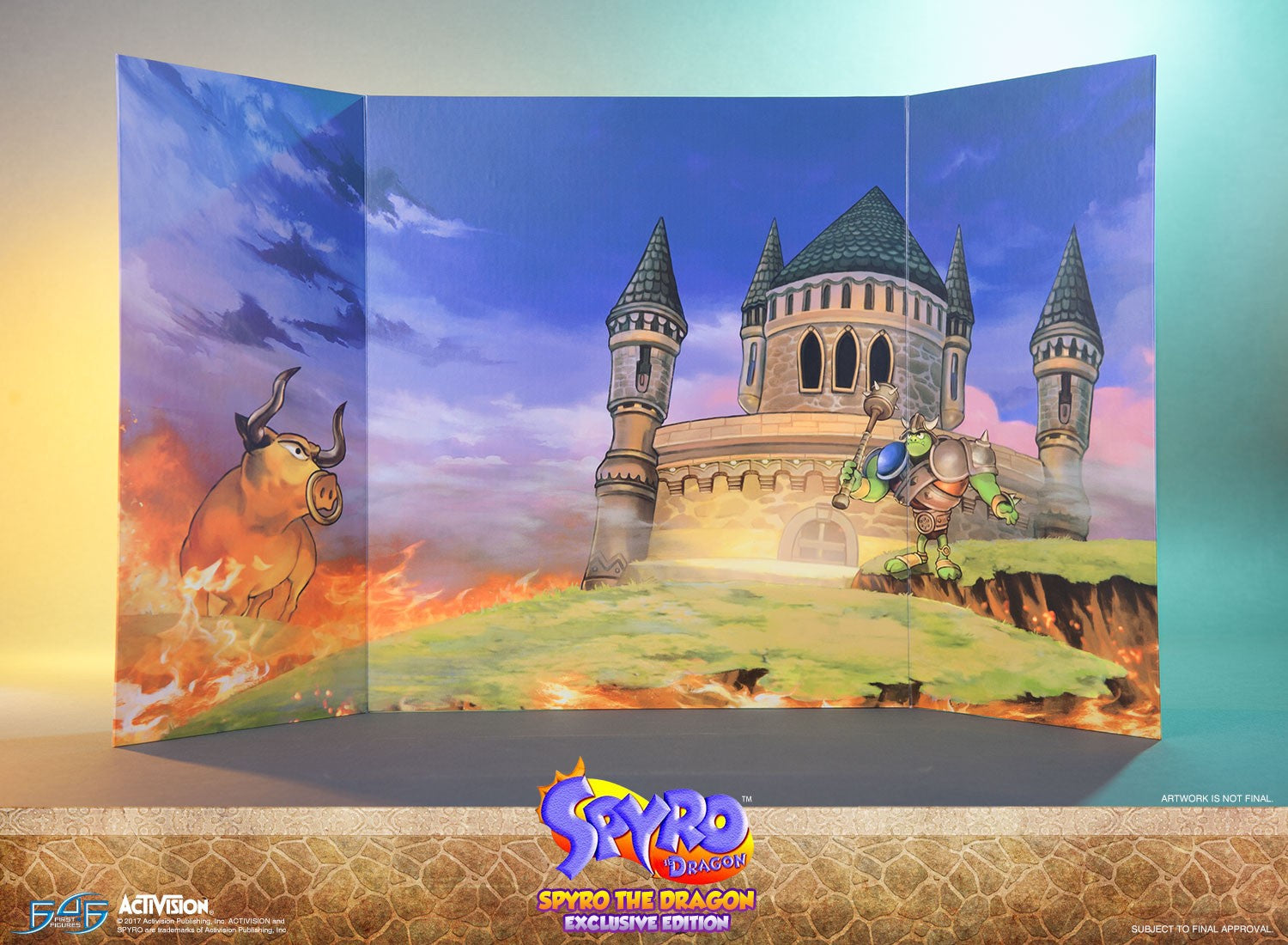Spyro The Dragon Exclusive Day One Edition | First4Figures | Resin Statue Figure