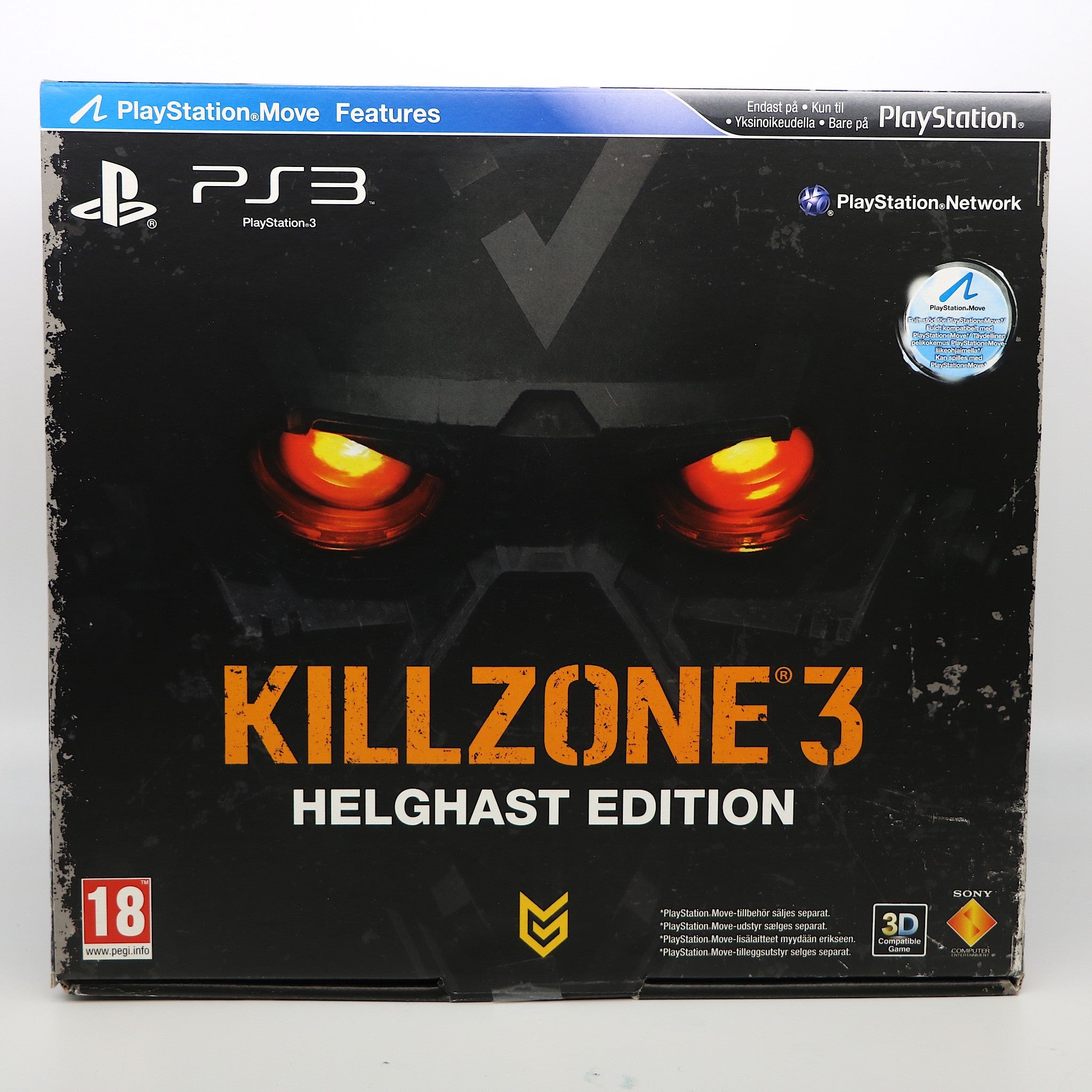 Killzone 3 | Helghast Edition | Sony PS3 Game | New & Sealed | GERMAN VERSION