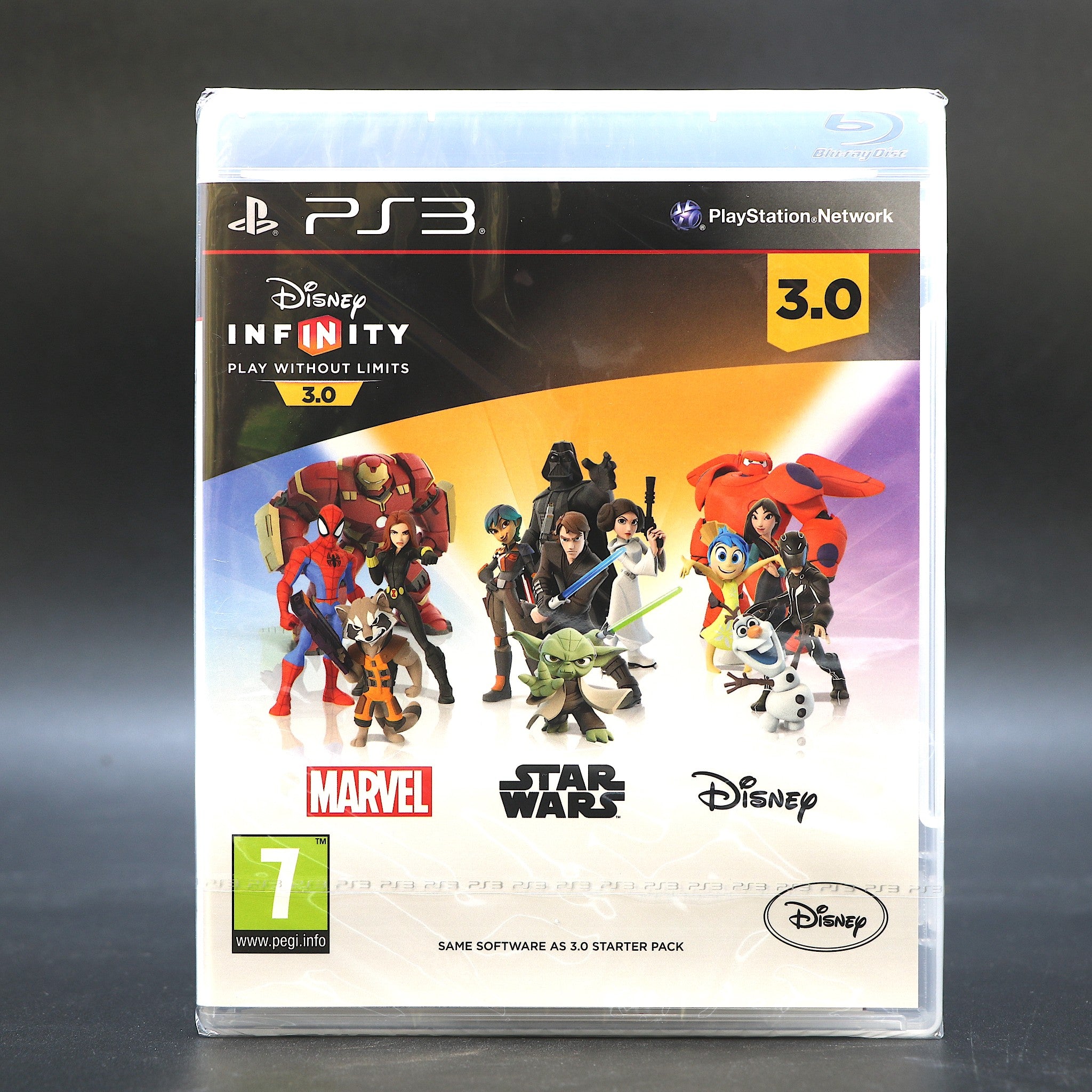 Disney Infinity 3.0 Software | Playstation PS3 Game Disc | New & Sealed