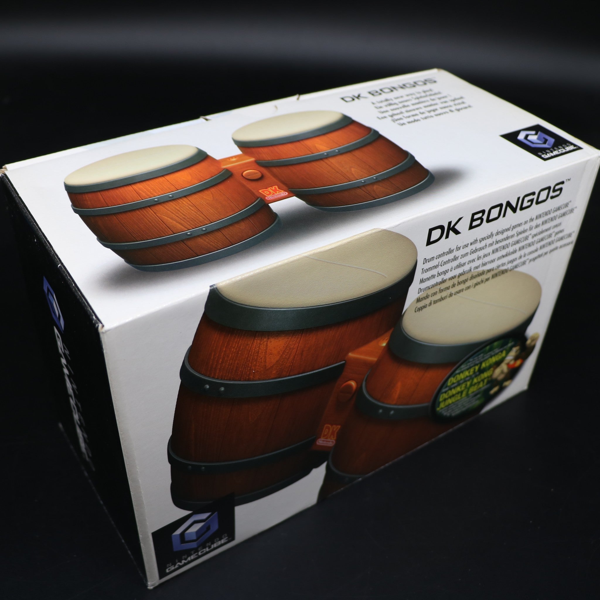 Donkey Konga Game Pak | Nintendo Gamecube DK Bongos Controller | DOL-021 | New