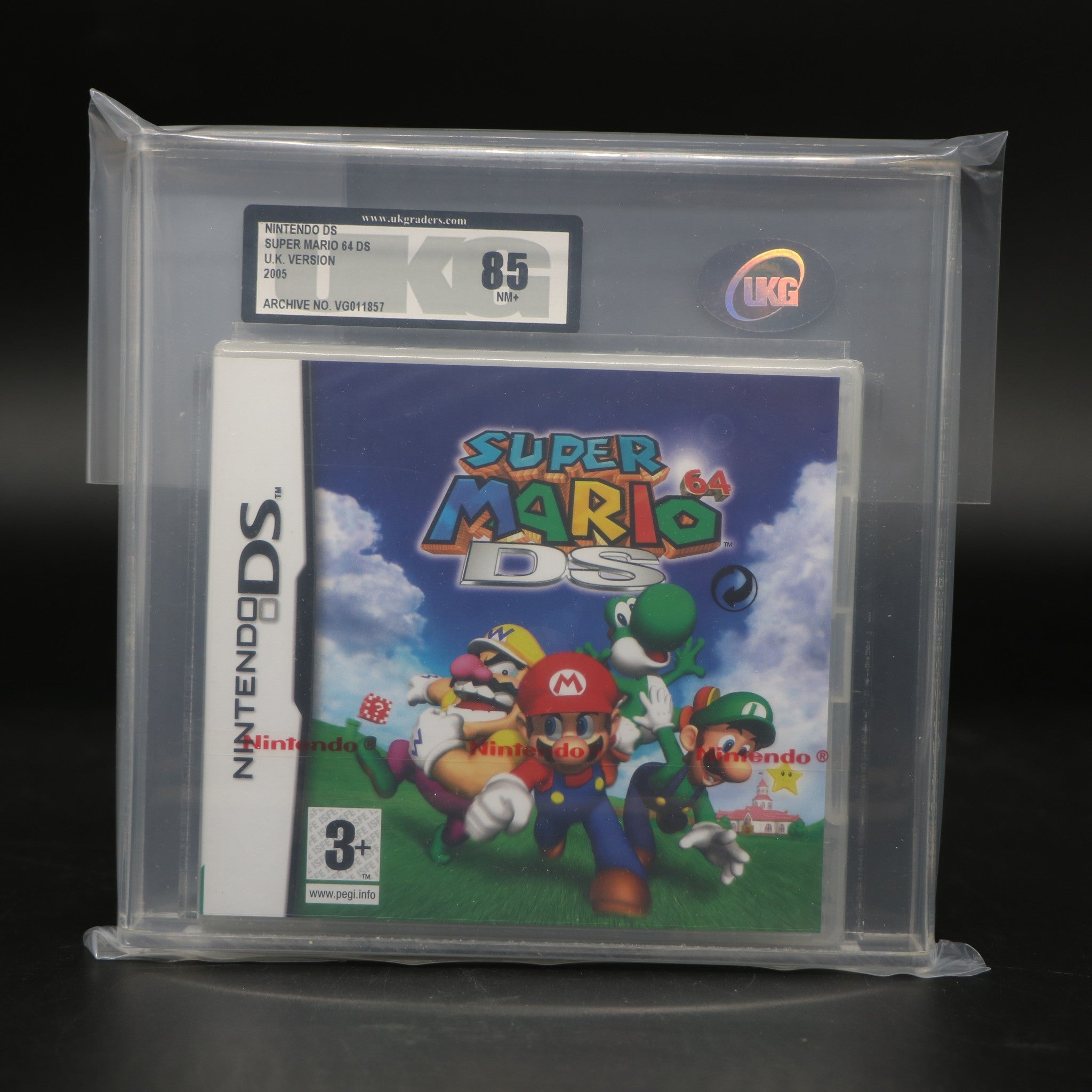 Super Mario 64 DS | Nintendo DS Game | UKG Graded 85+ NM