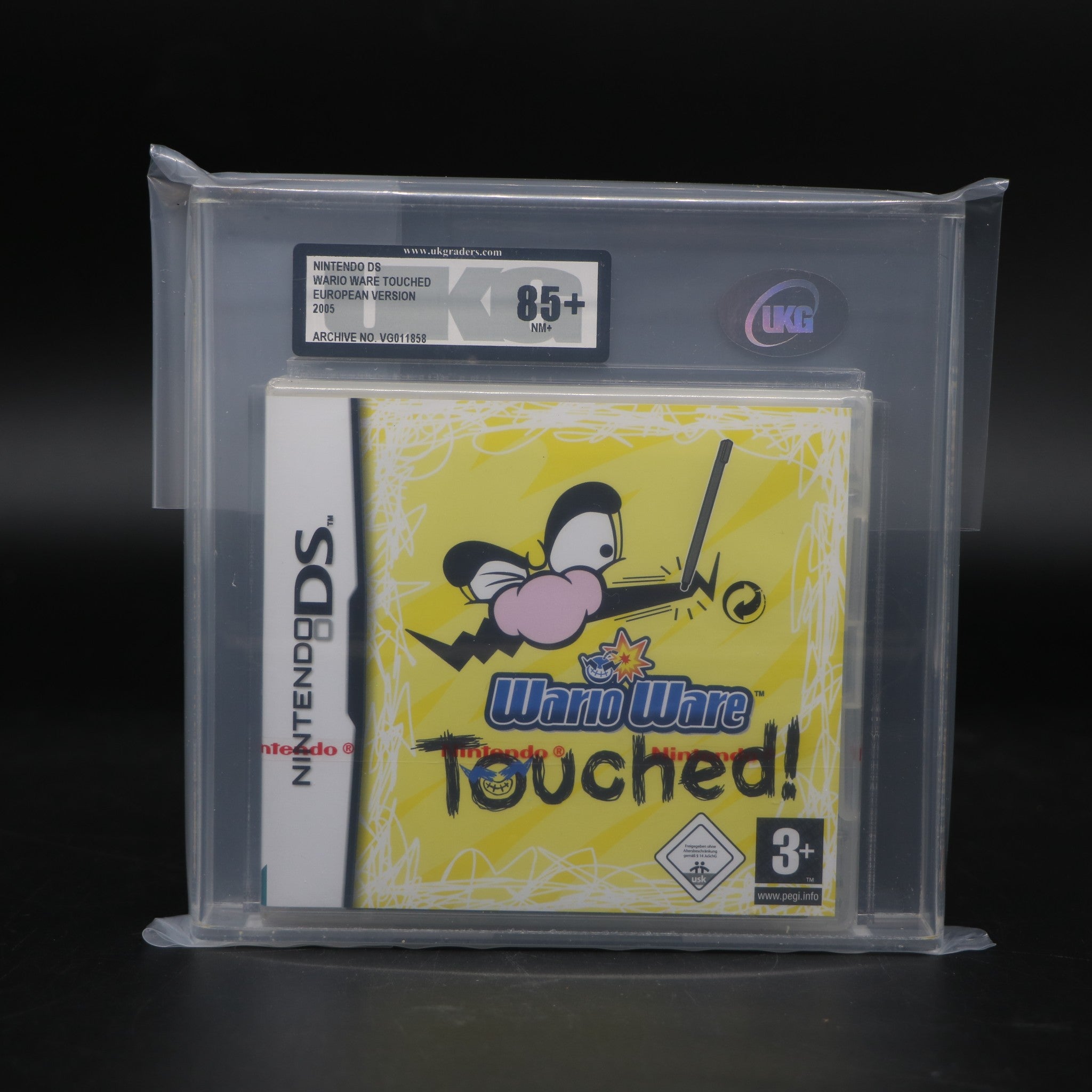 Wario Ware Touched | Nintendo DS Game | UKG Graded 85+ NM