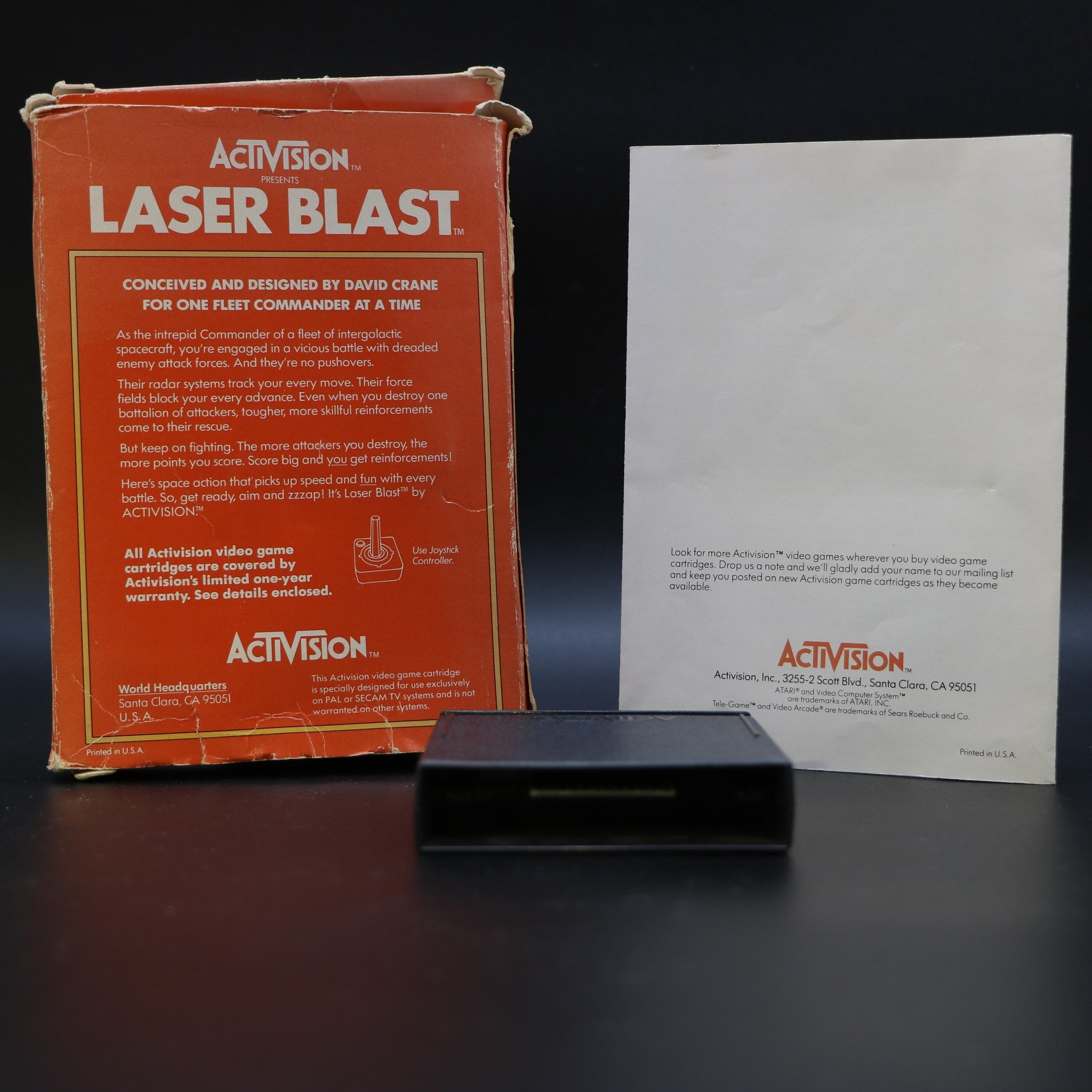 Laser Blast International Edition | Atari 2600 Game | Boxed & Complete