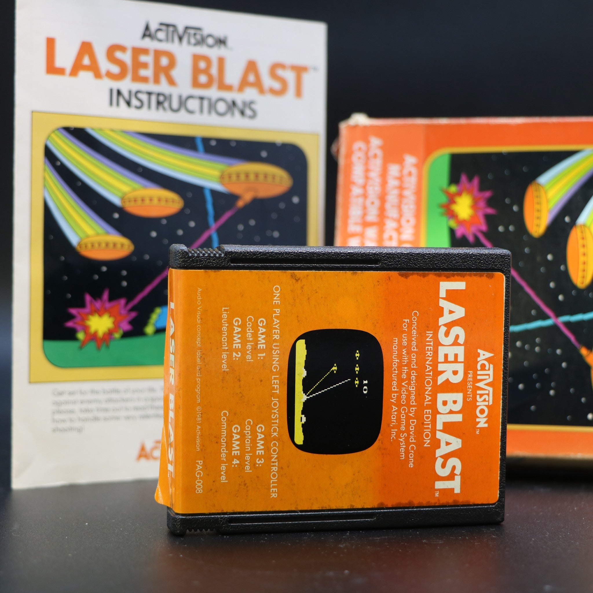 Laser Blast International Edition | Atari 2600 Game | Boxed & Complete