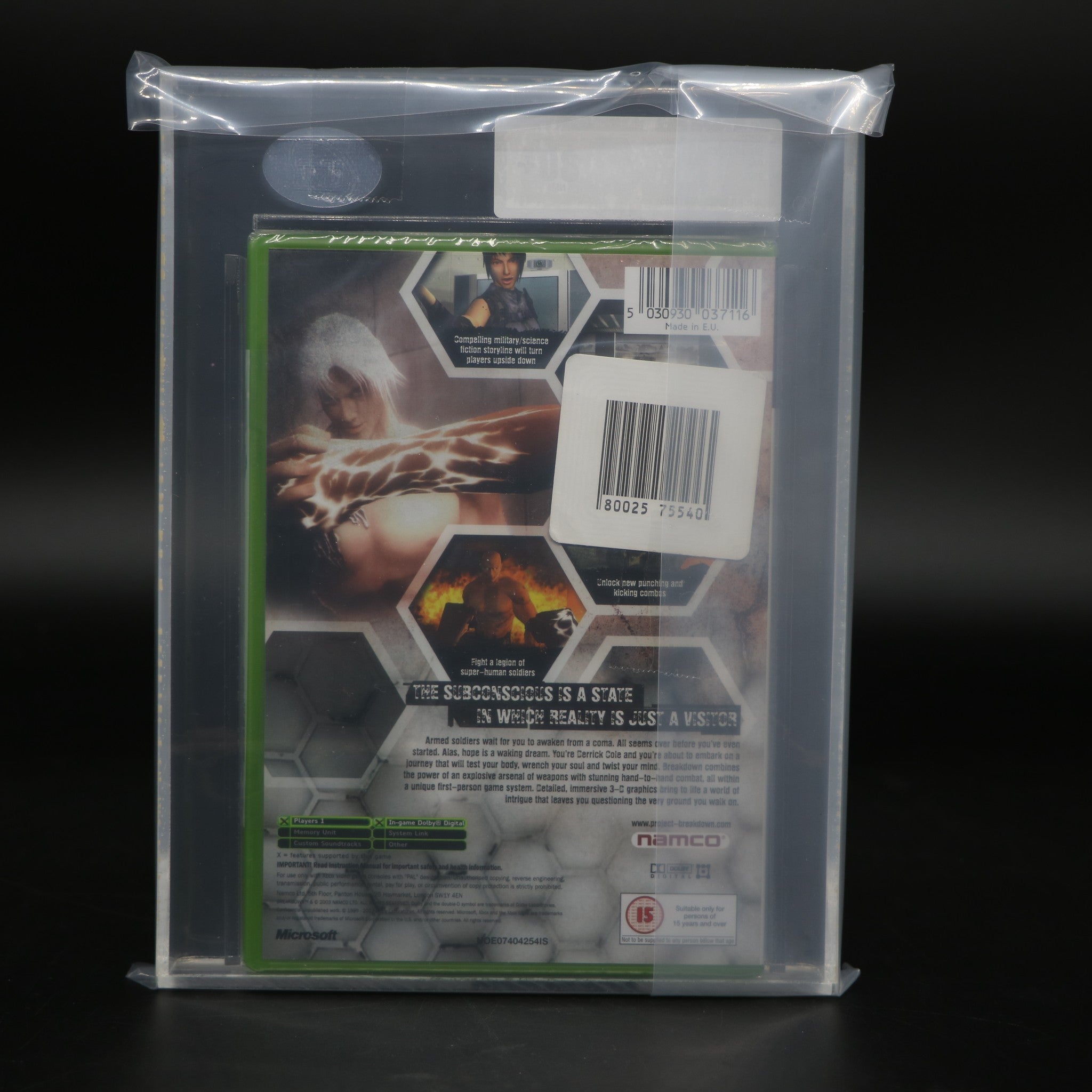 Breakdown | Original Xbox Game | UKG Graded 80+ NM