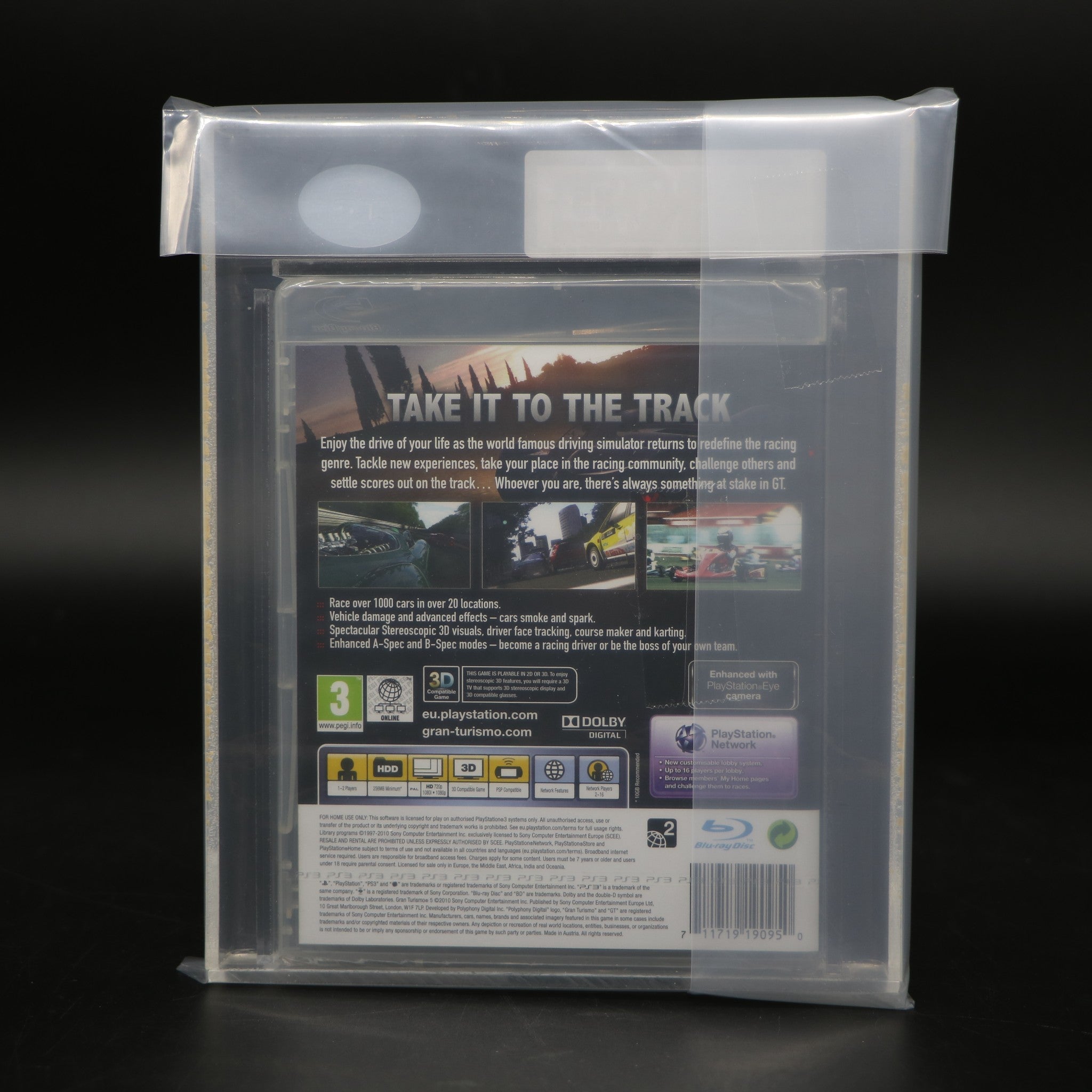 Gran Turismo 5 (GT5) | Collectors Edition | Sony PS3 Game | UKG Graded 85+ NM