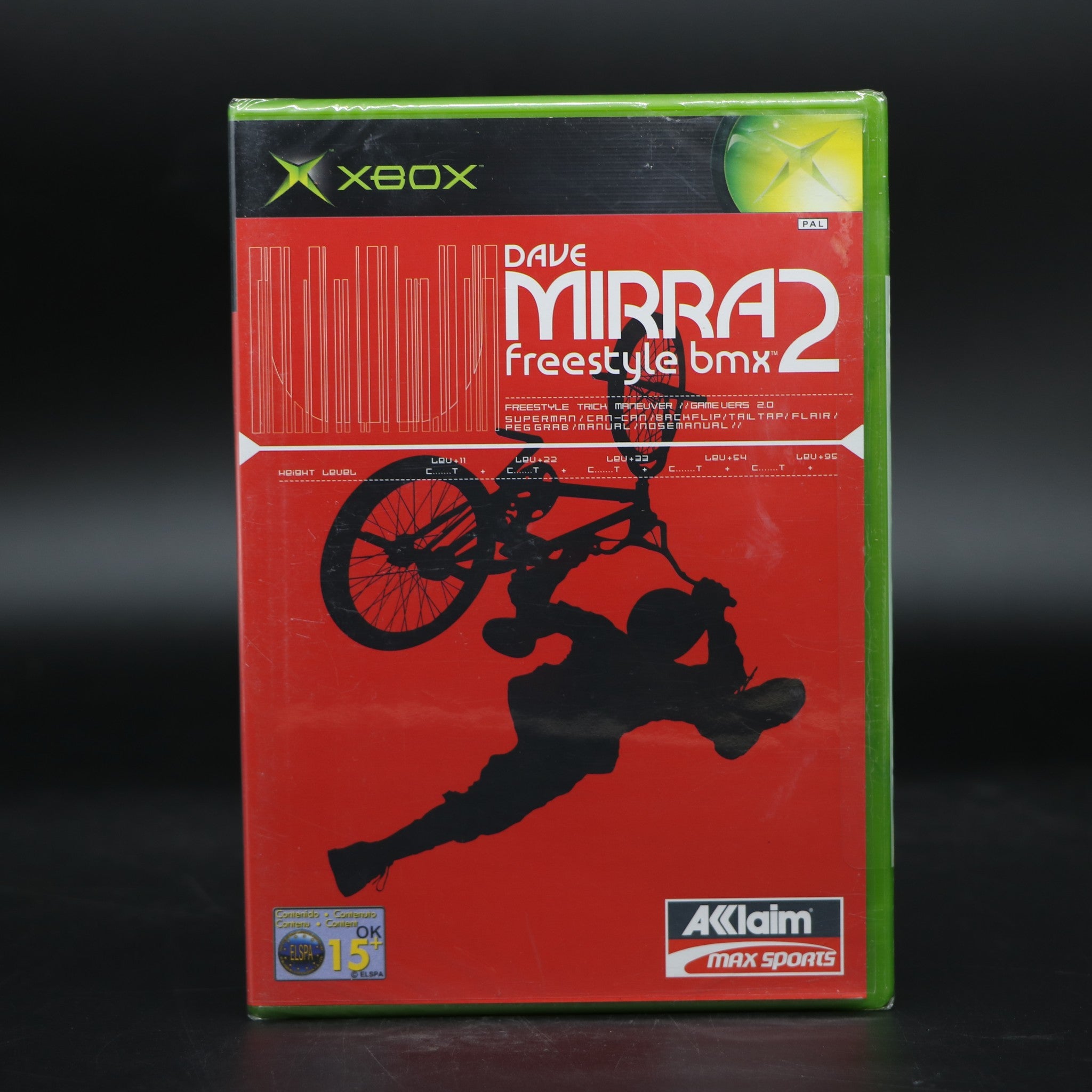 Dave Mirra Freestyle BMX 2 | Microsoft Original Xbox Game | New Sealed