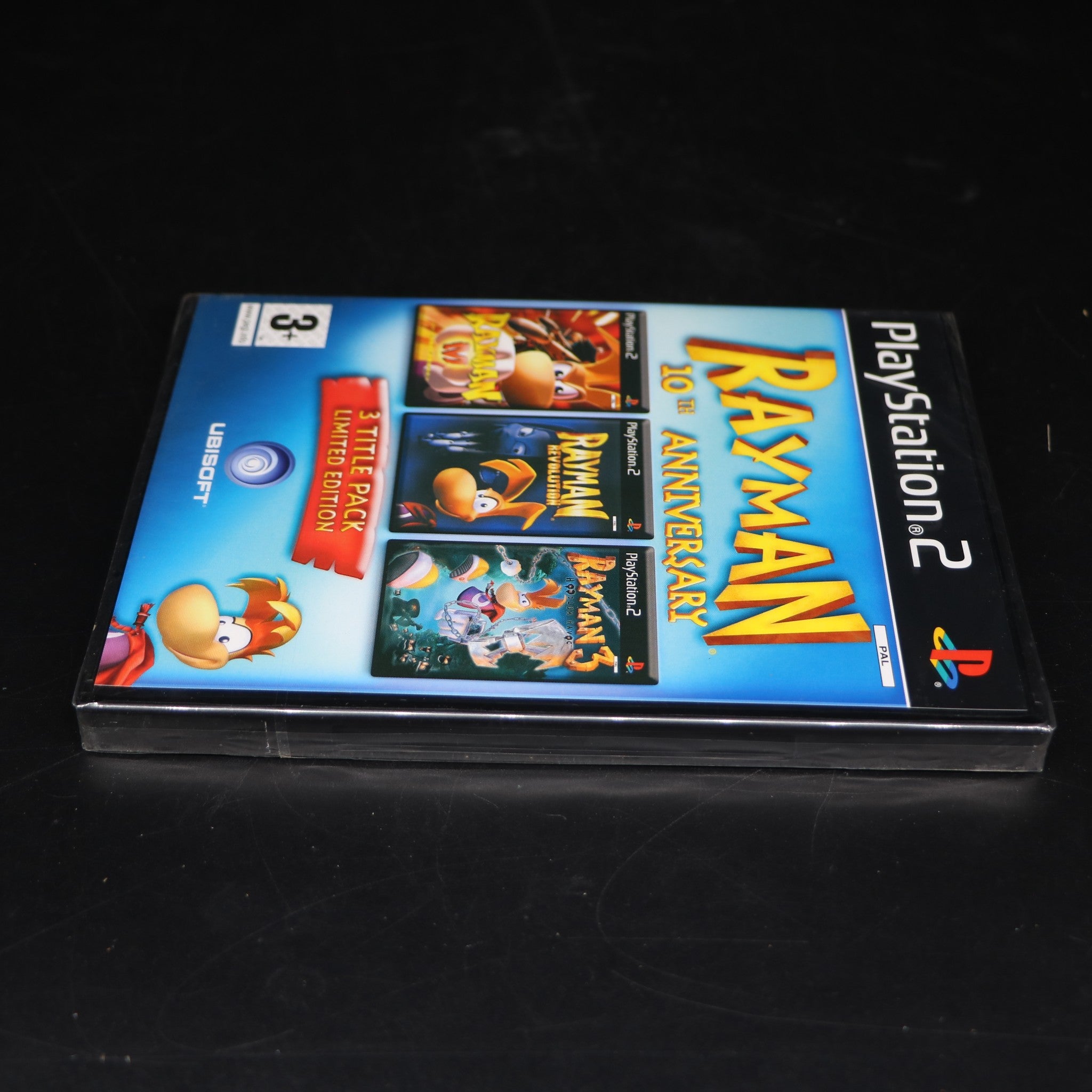 Rayman 10th Anniversary Limited Edition 3 Title Pack PS2 Game | New & Sealed