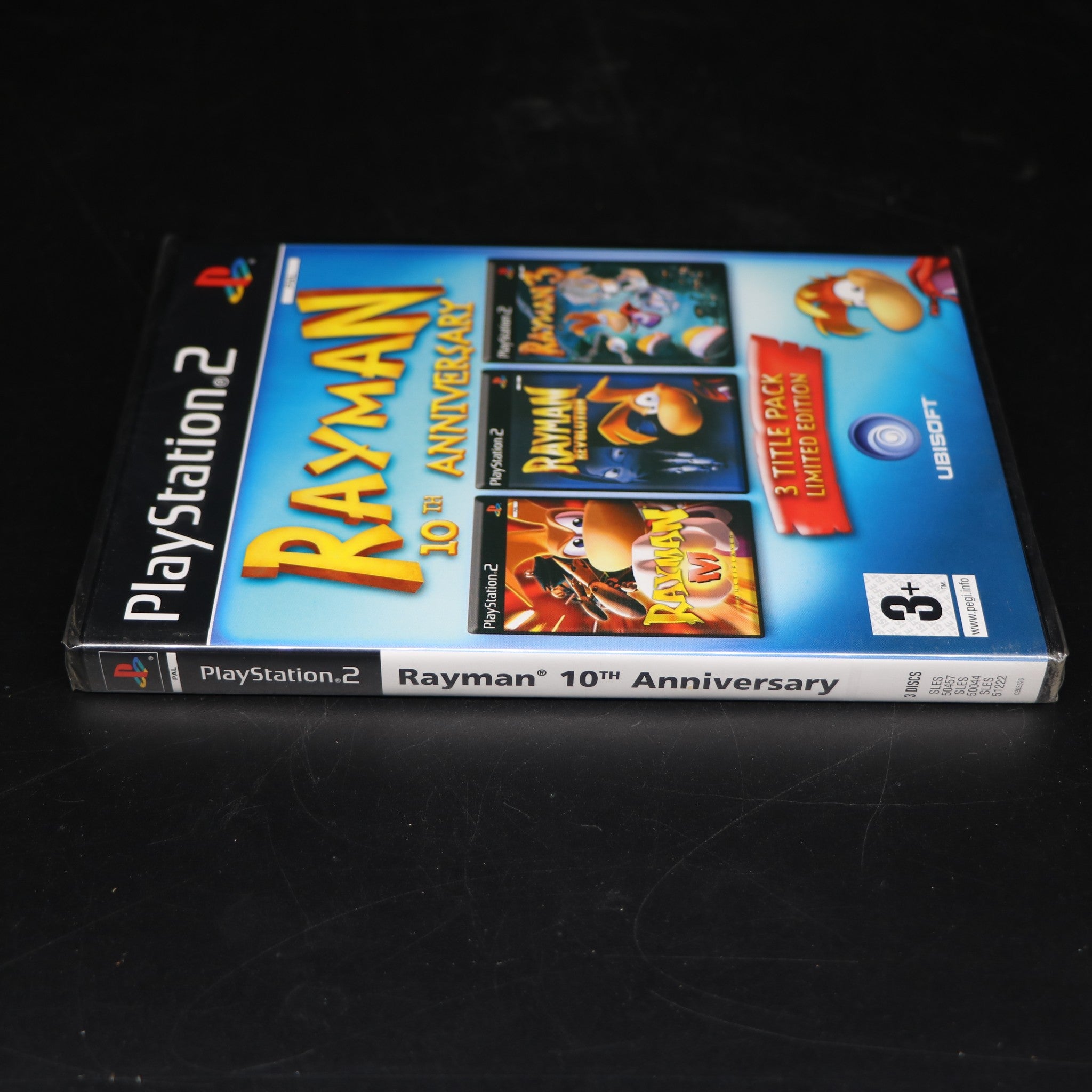Rayman 10th Anniversary Limited Edition 3 Title Pack PS2 Game | New & Sealed
