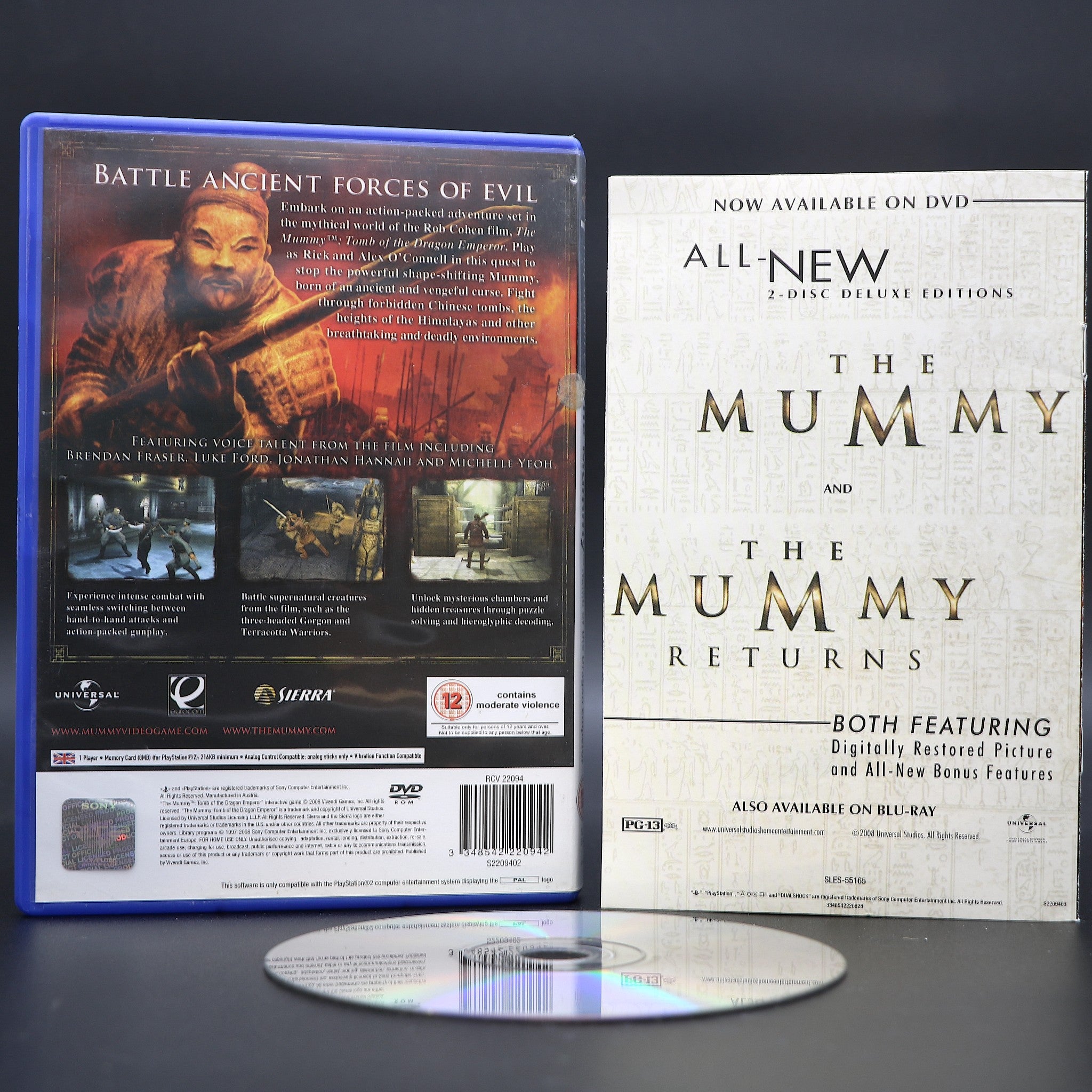 The Mummy | Tomb Of The Dragon Emperor | Sony PS2 Game | VGC