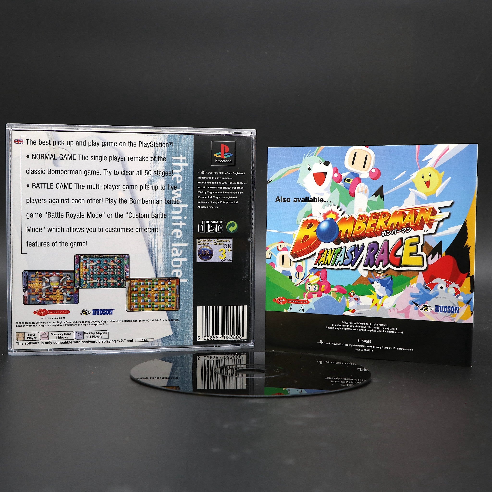 Bomberman - Sony Playstation PSONE PS1 Game - Collectable Condition!