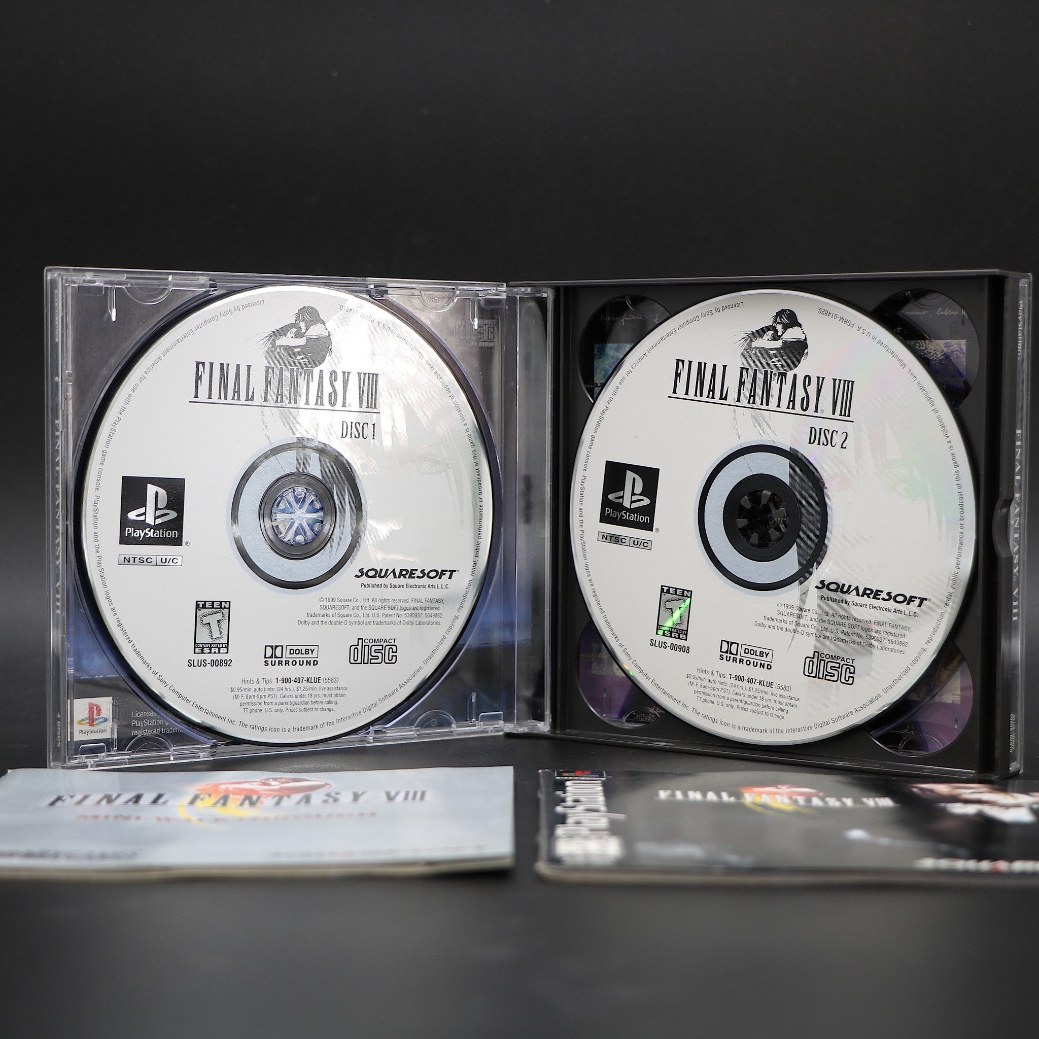 Final Fantasy VIII (8) | Sony PS1 Game | NTSC Version | Collectable Condition!