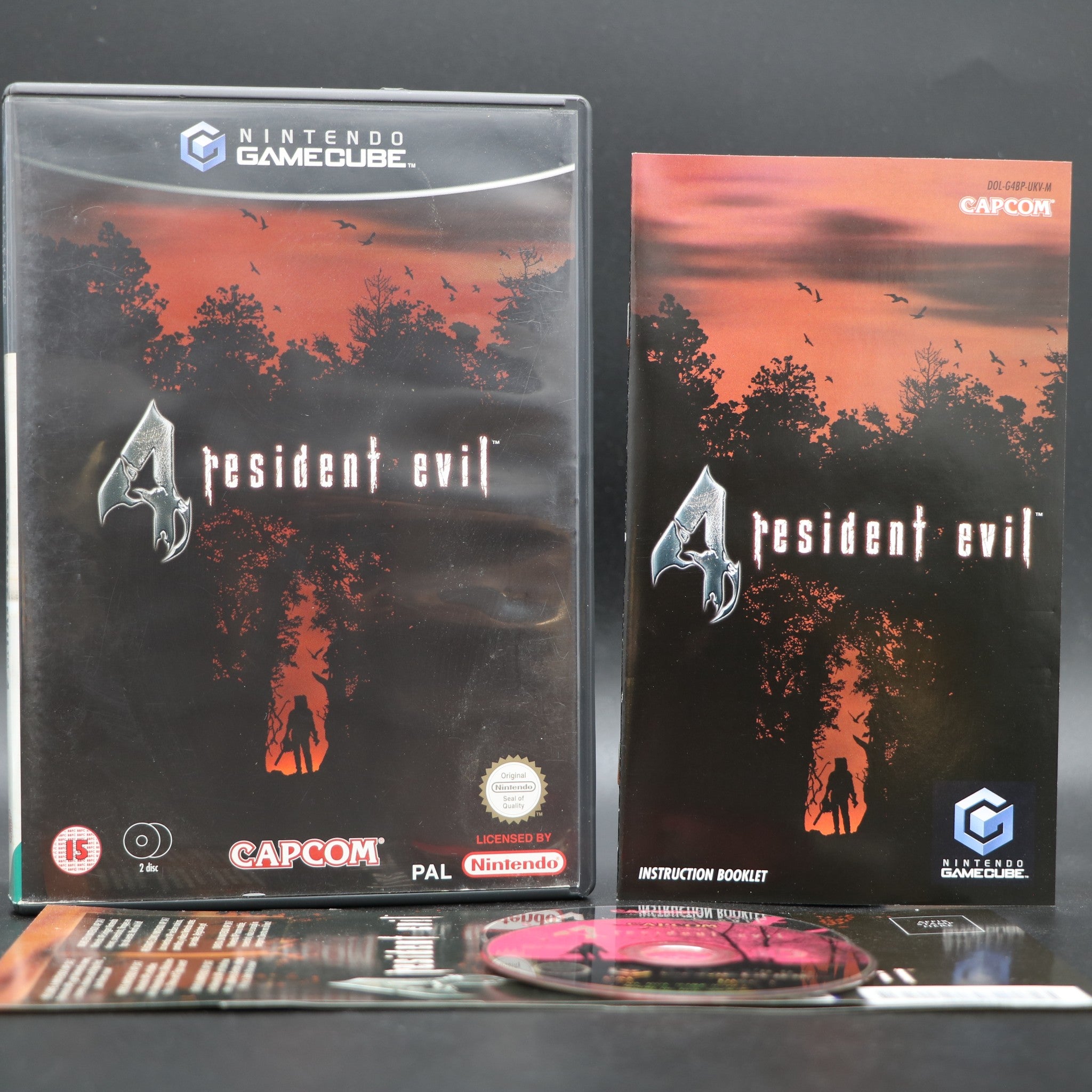 Resident Evil 4 Four iv | Nintendo Gamecube Game | VGC!!