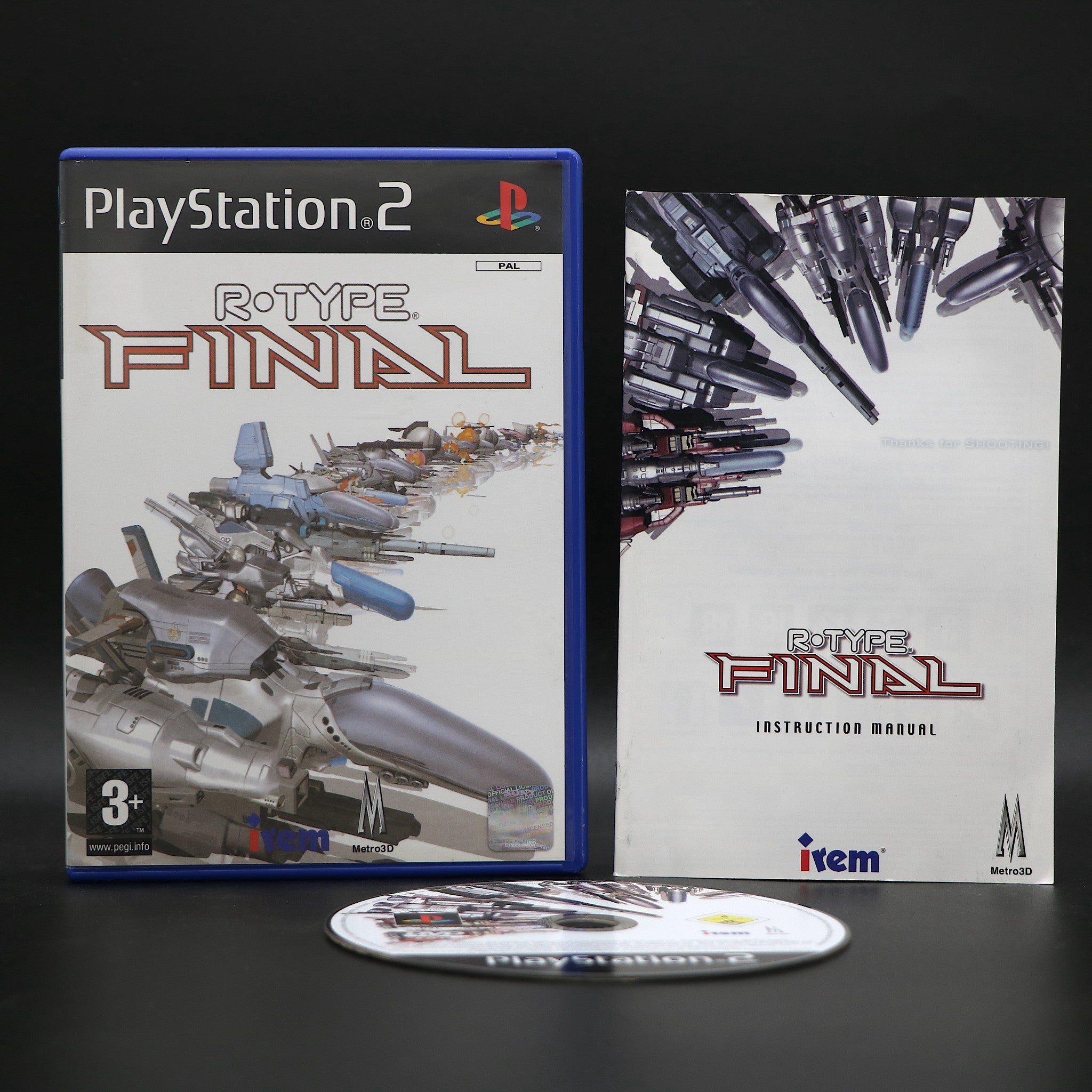 R-Type Final | Sony Playstation PSTWO PS2 Game | Very Good Condition!