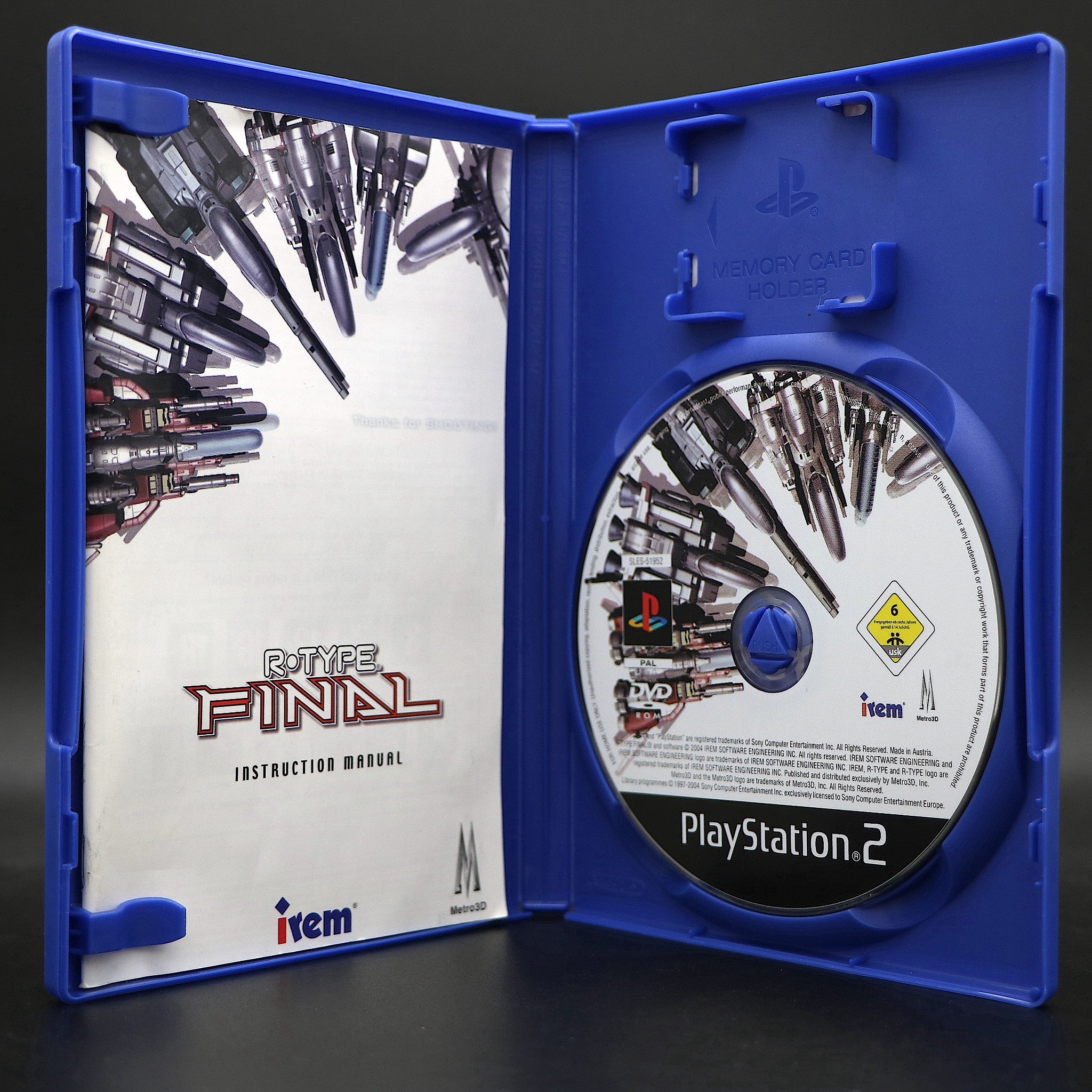 R-Type Final | Sony Playstation PSTWO PS2 Game | Very Good Condition!