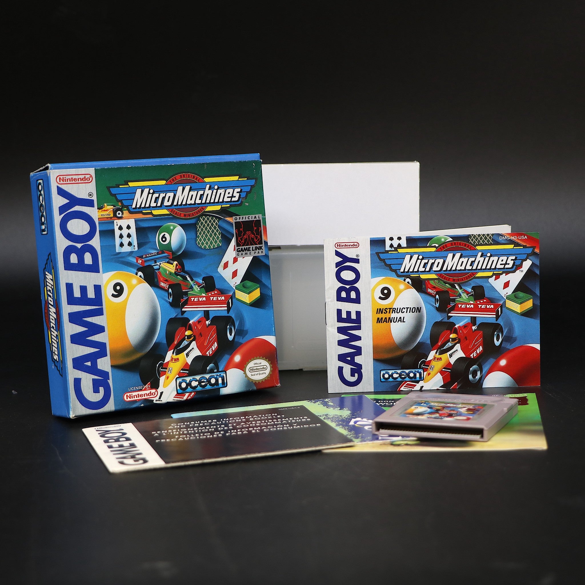 Micro Machines | Nintendo Gameboy Game | CIB Collectable Condition Rare USA