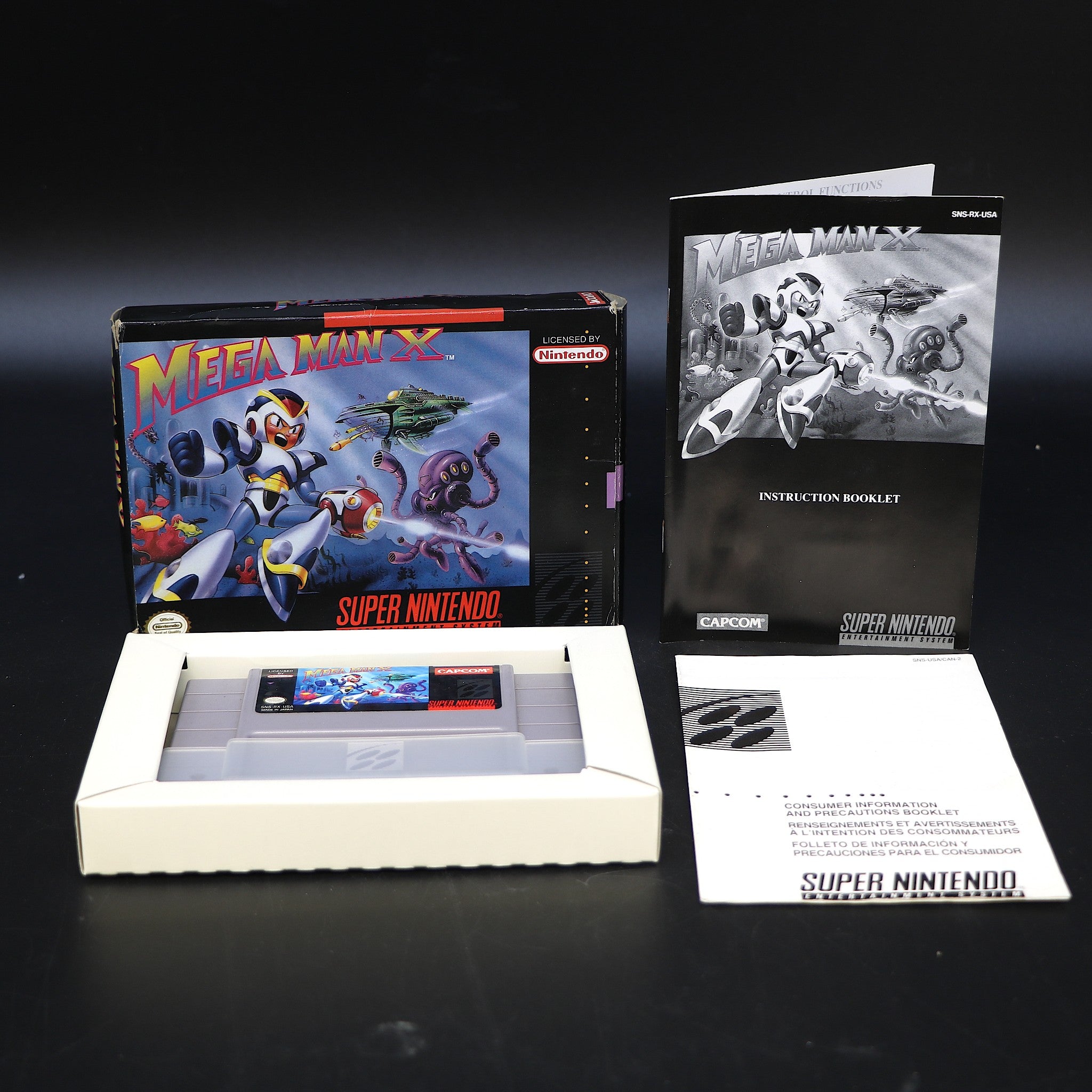 Mega Man X | Super Nintendo Entertainment System SNES Game | Boxed & Complete