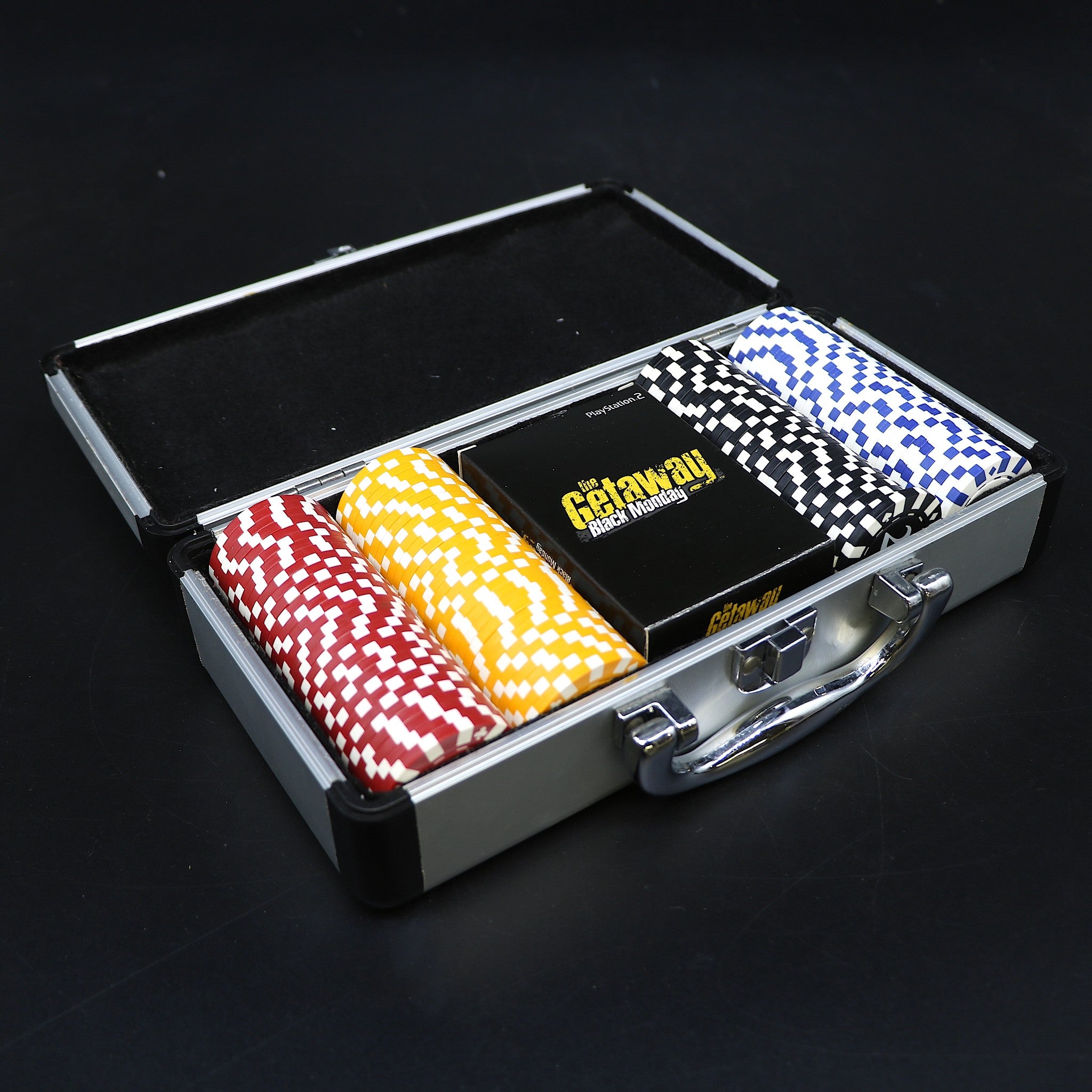The Getaway Black Monday | Promo Playing Cards & Poker Chips From Sony PS2 Game