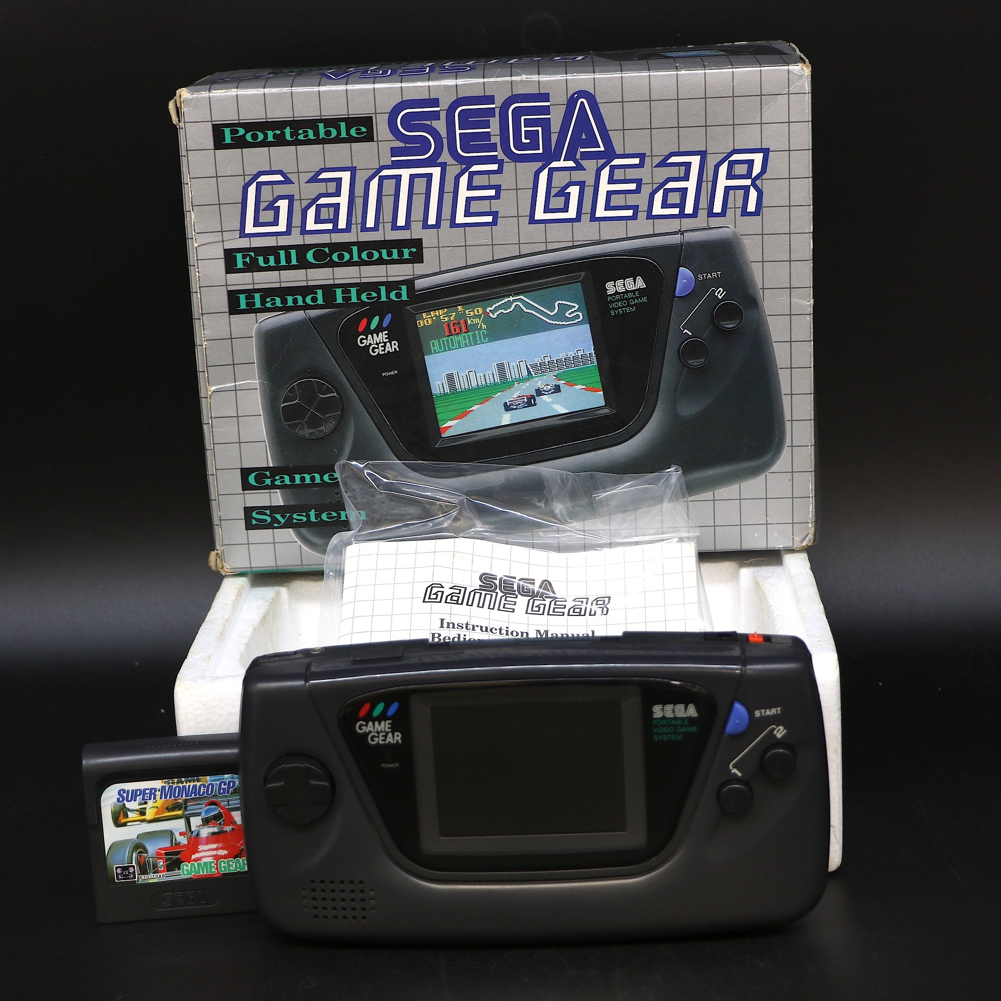 Sega Game Gear Console System Portable Colour Handheld Full Working Order Boxed