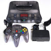 Nintendo 64 N64 Smoke Black Grey Gray Clear Console | Collectable Condition!