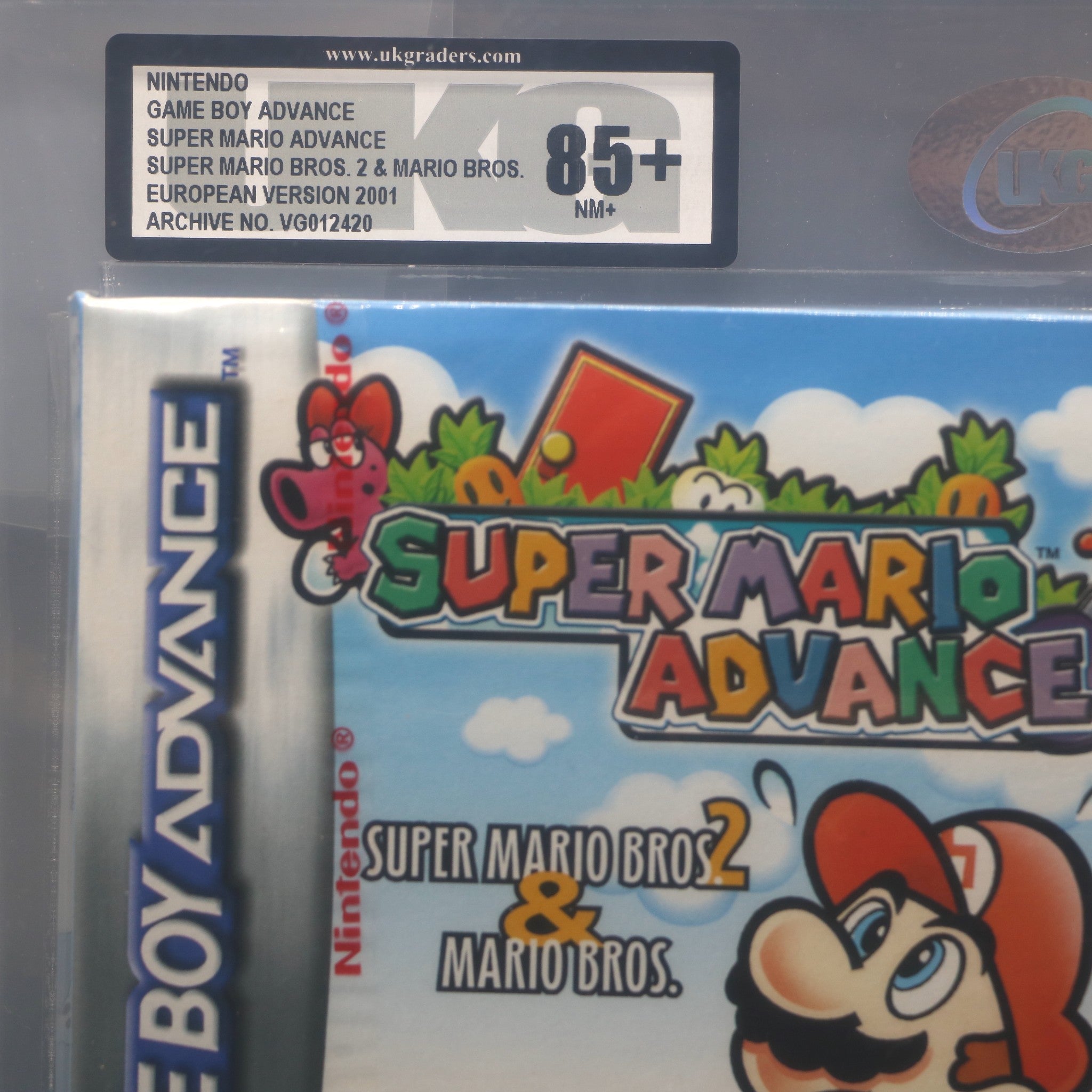 Super Mario Advance (Bros 2) | Nintendo Gameboy GBA Game New Graded 85+ WATA VGA