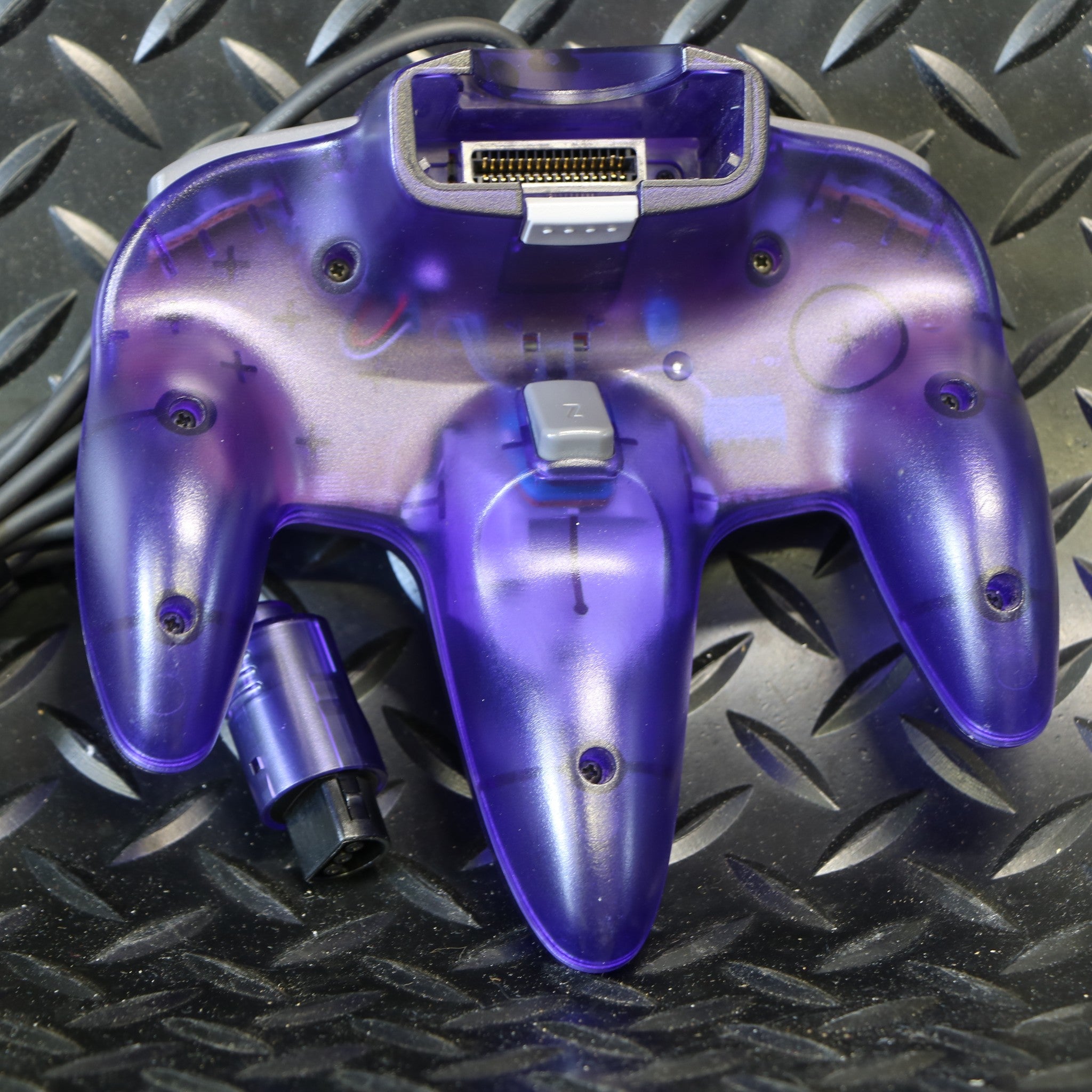 Grape Purple Nintendo 64 N64 Console Controller & Cables | Collectable Condition