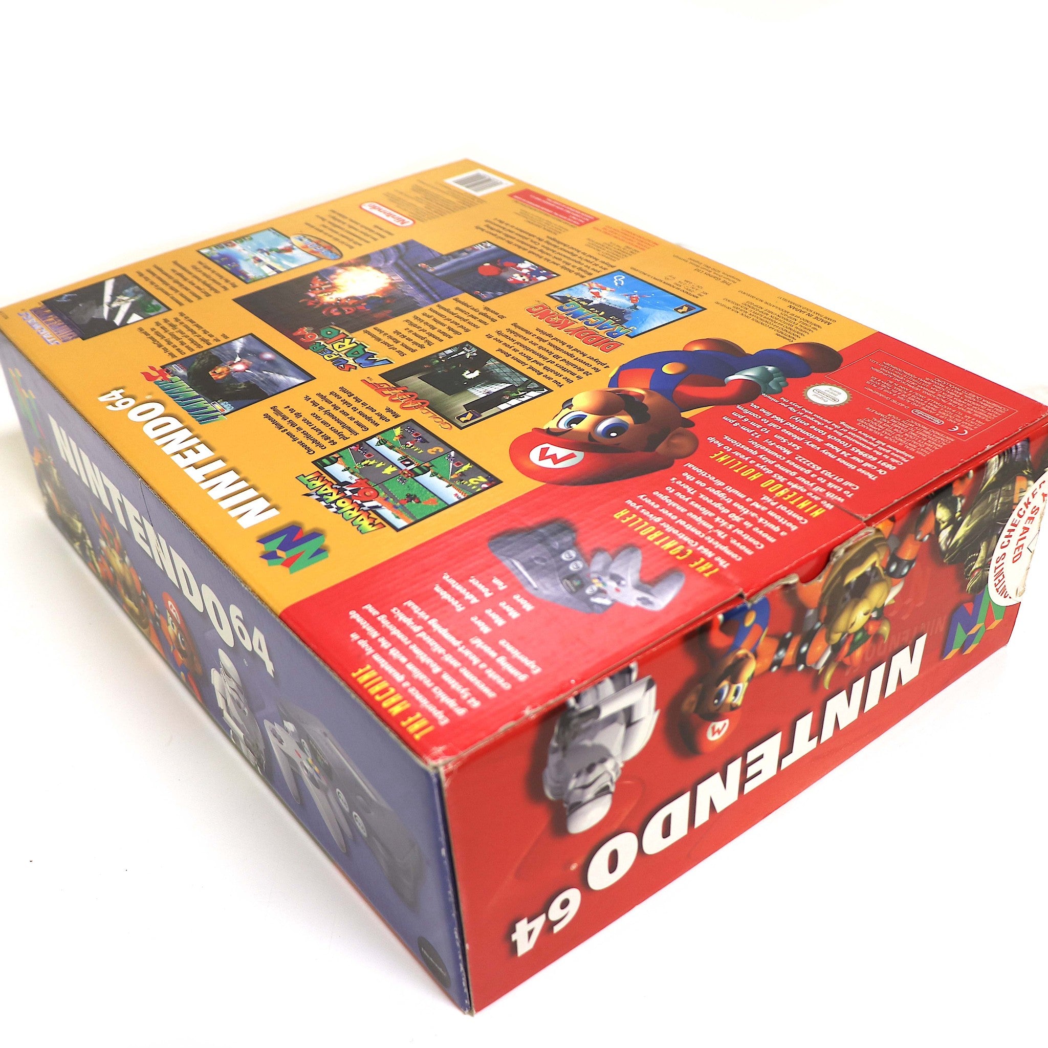 Nintendo 64 N64 Console Control Deck | Super Mario Edition | Boxed | VGC