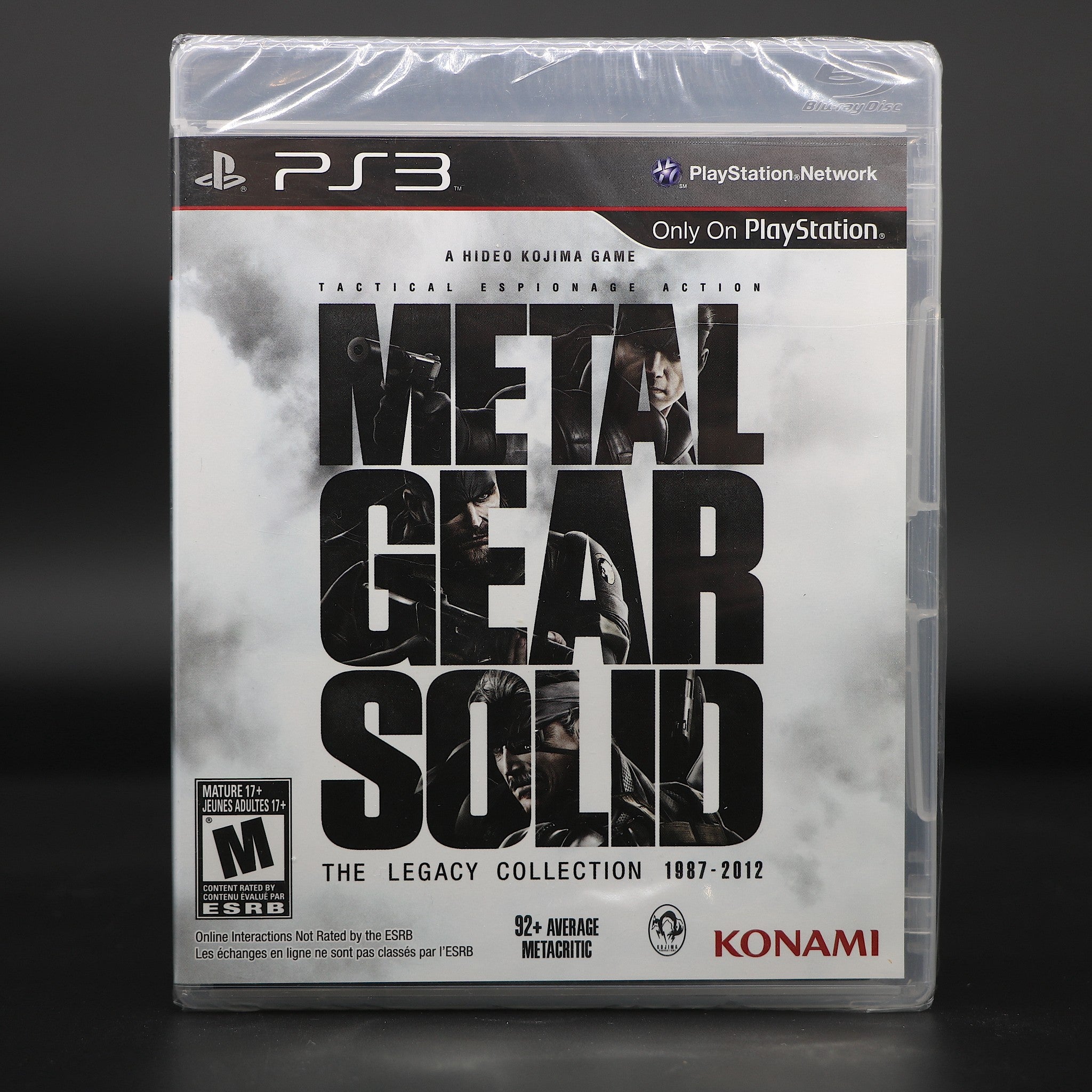Metal Gear Solid The Legacy Collection | Sony PS3 Game | New Torn Cellophane