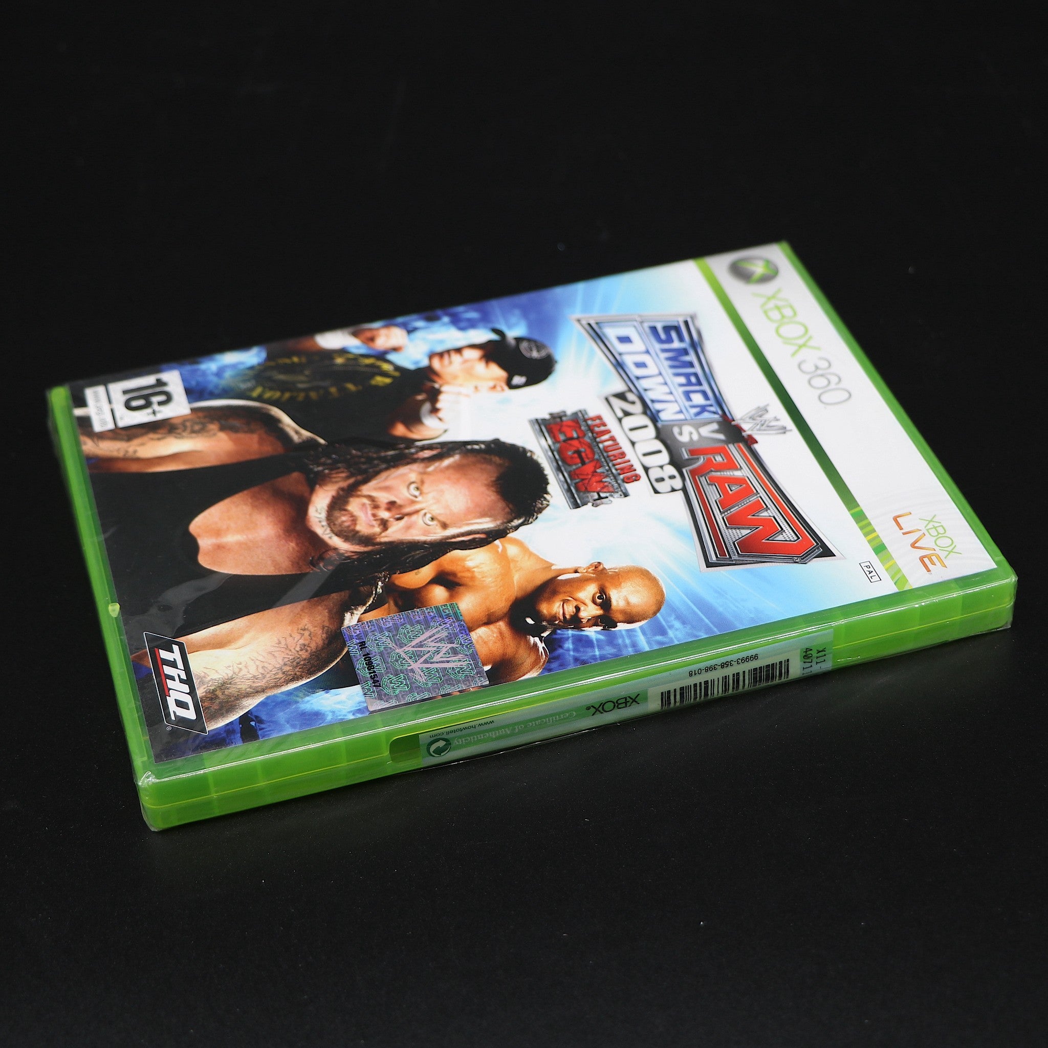 WWE Smackdown VS Raw 2008 | Wrestling | Microsoft Xbox 360 Game | New Torn Seal