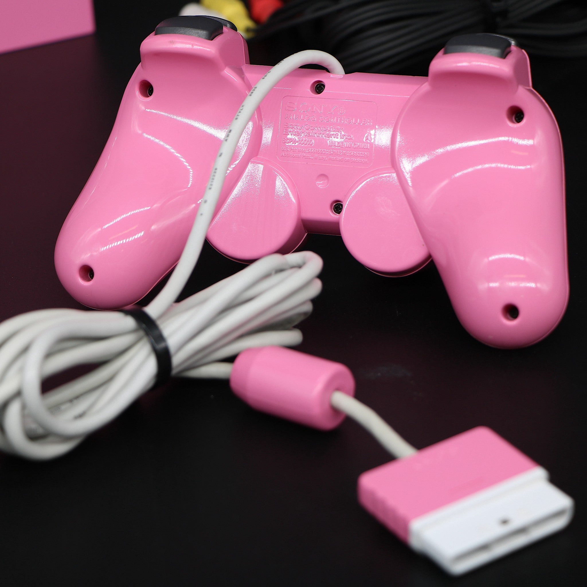 Pink Slimline Slim Sony PS2 Console System With Controller & 8MB Card | VGC