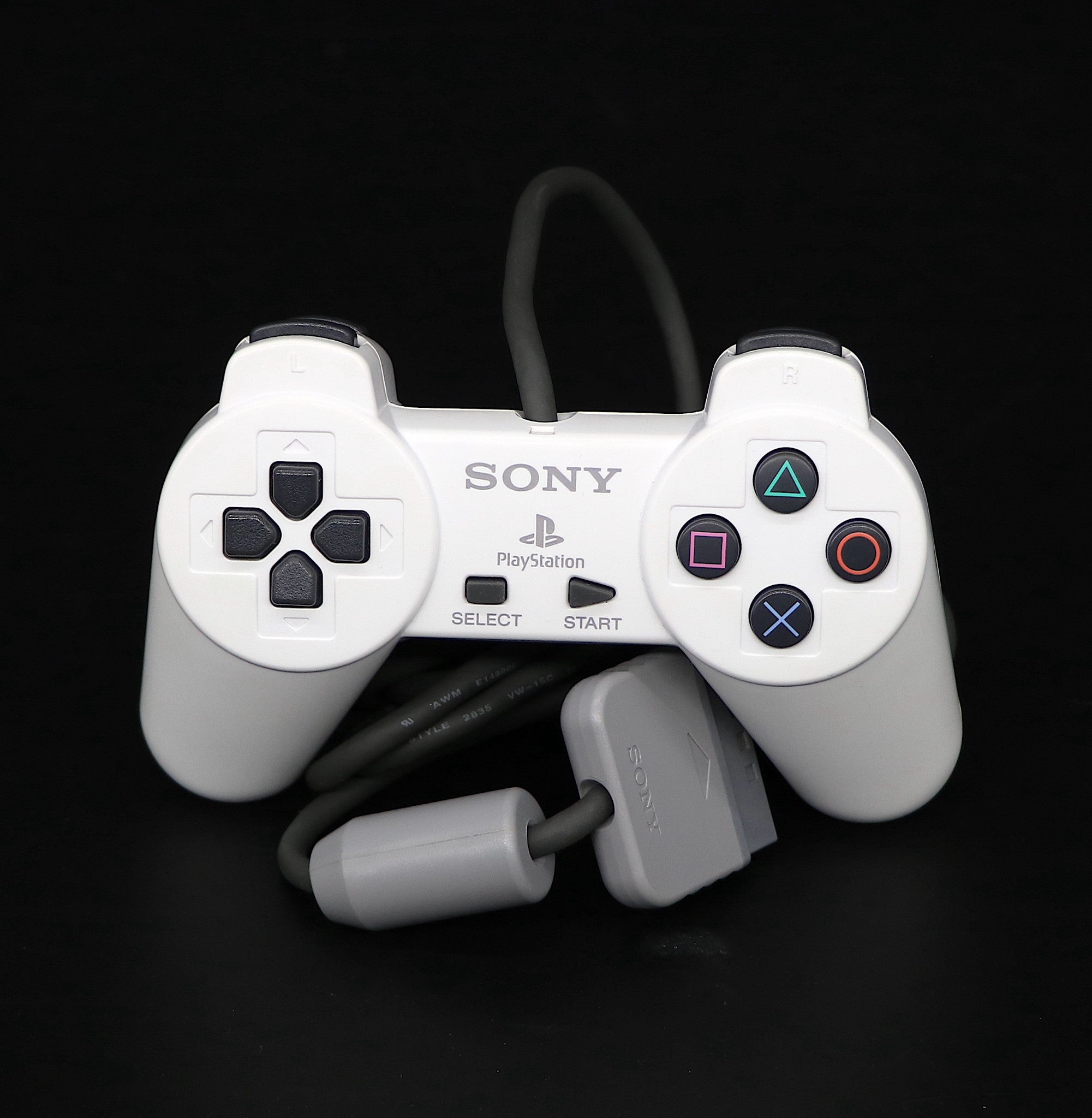 Official Genuine Sony PS1 PlayStation Controller SCPH-1080 | White | VGC