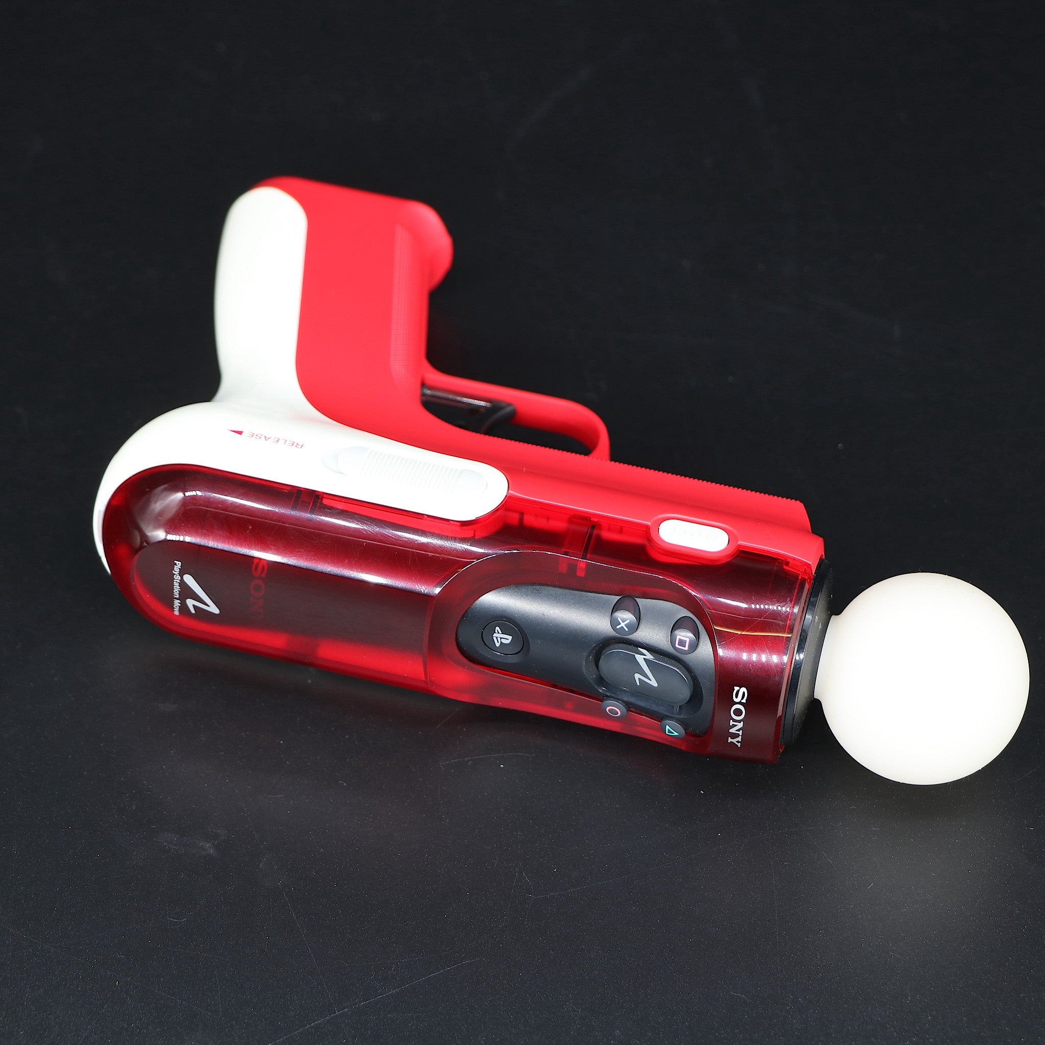 Official Playstation Move Motion Controller CECH-ZCM1E & Gun Holder CECH-ZGA1E