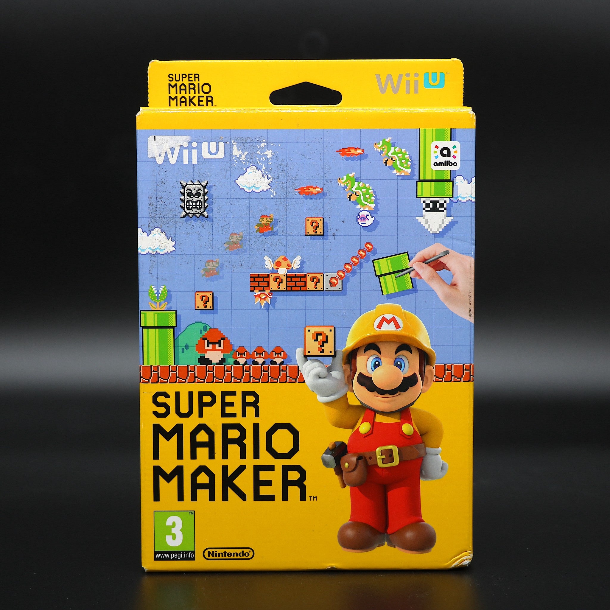 Super Mario Maker | Includes Hardback Art Book | Nintendo Wii U Game | New