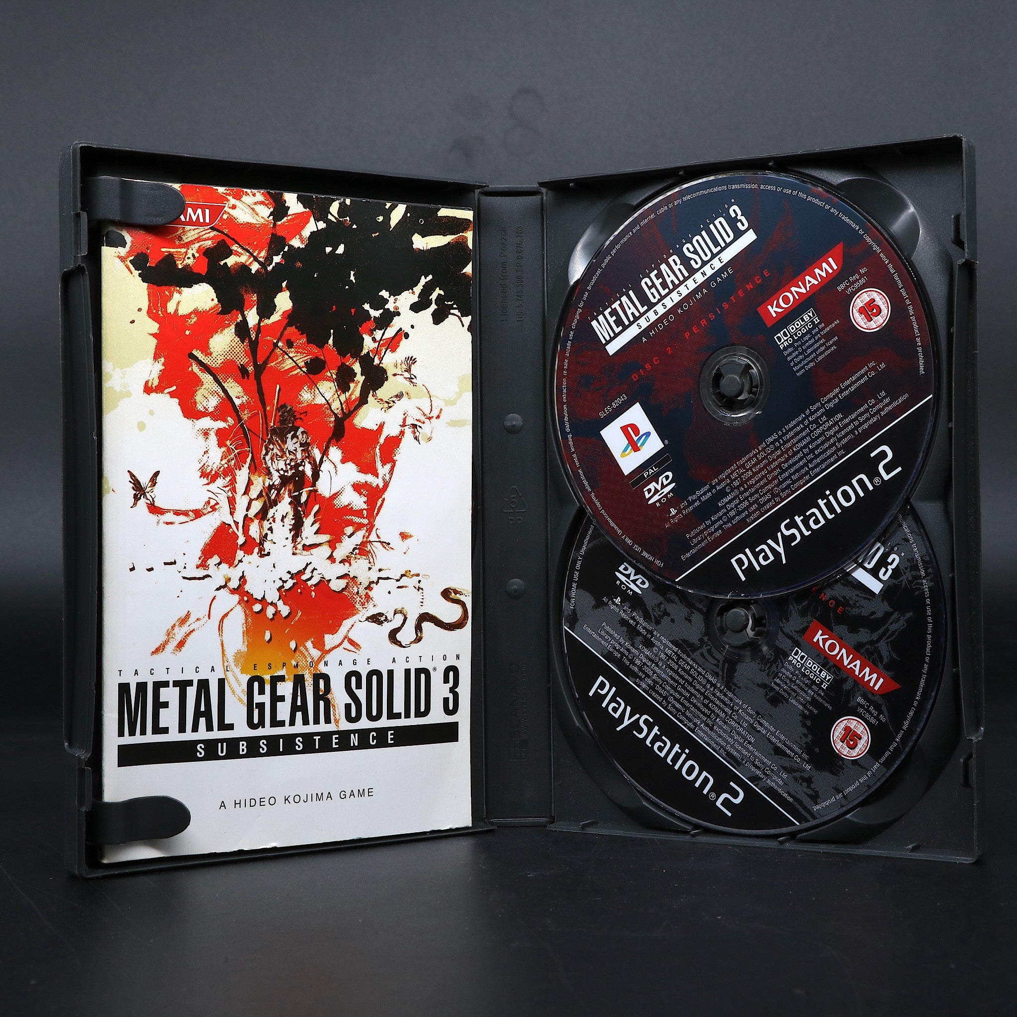 Metal Gear Solid 3 Subsistence | Sony PS2 Game | Very Good Condition