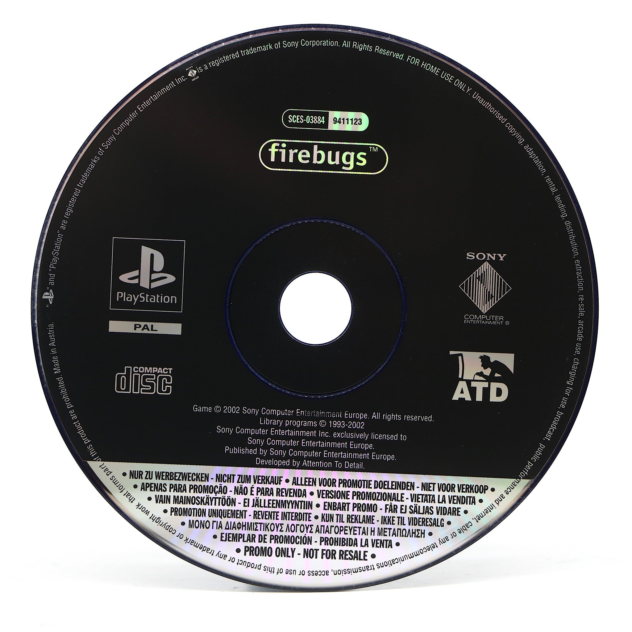 Firebugs | Sony PS1 Game | Promo Version | Very Good Condition!