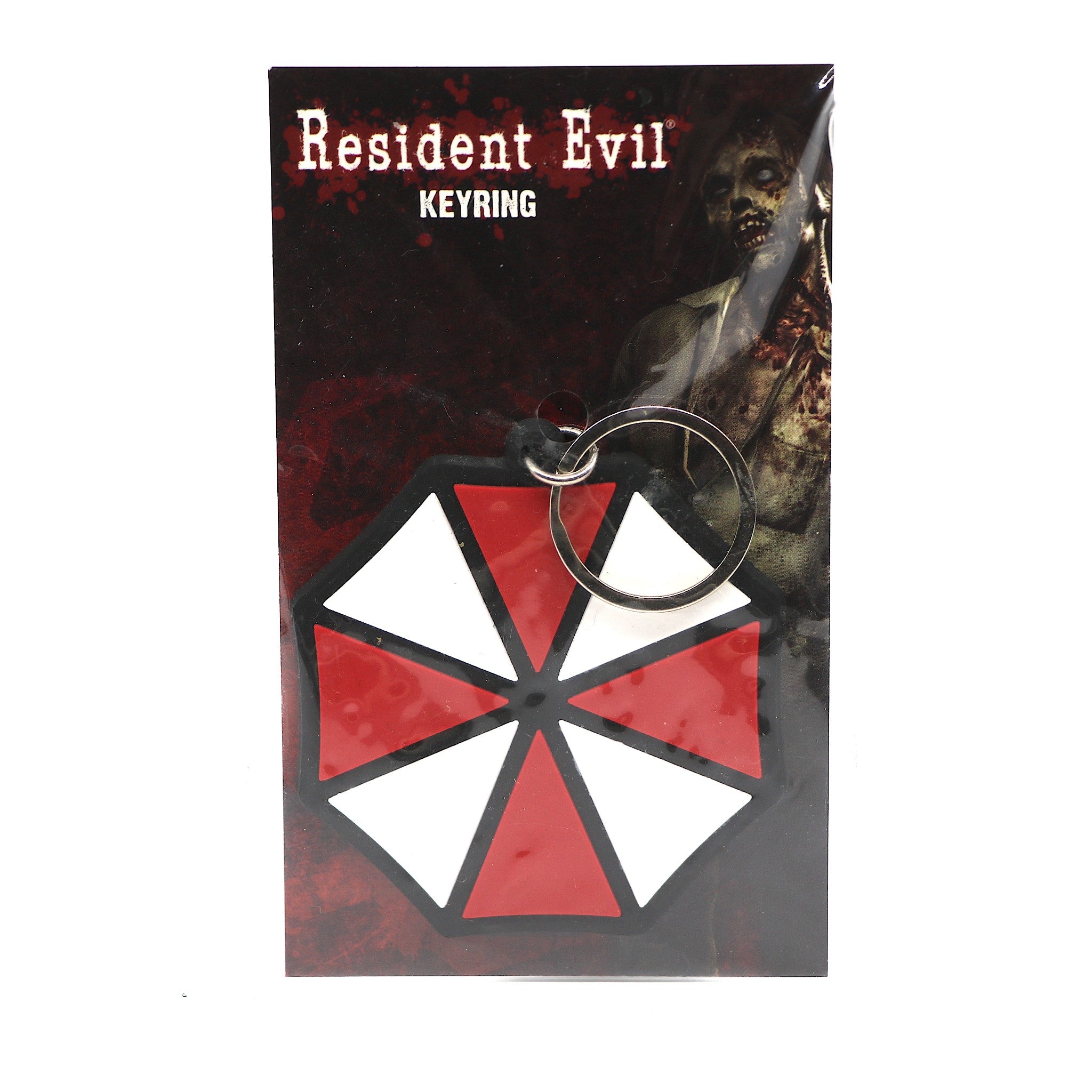 Resident Evil | Umbrella Promo Rubber Keyring Keychain | Capcom | New