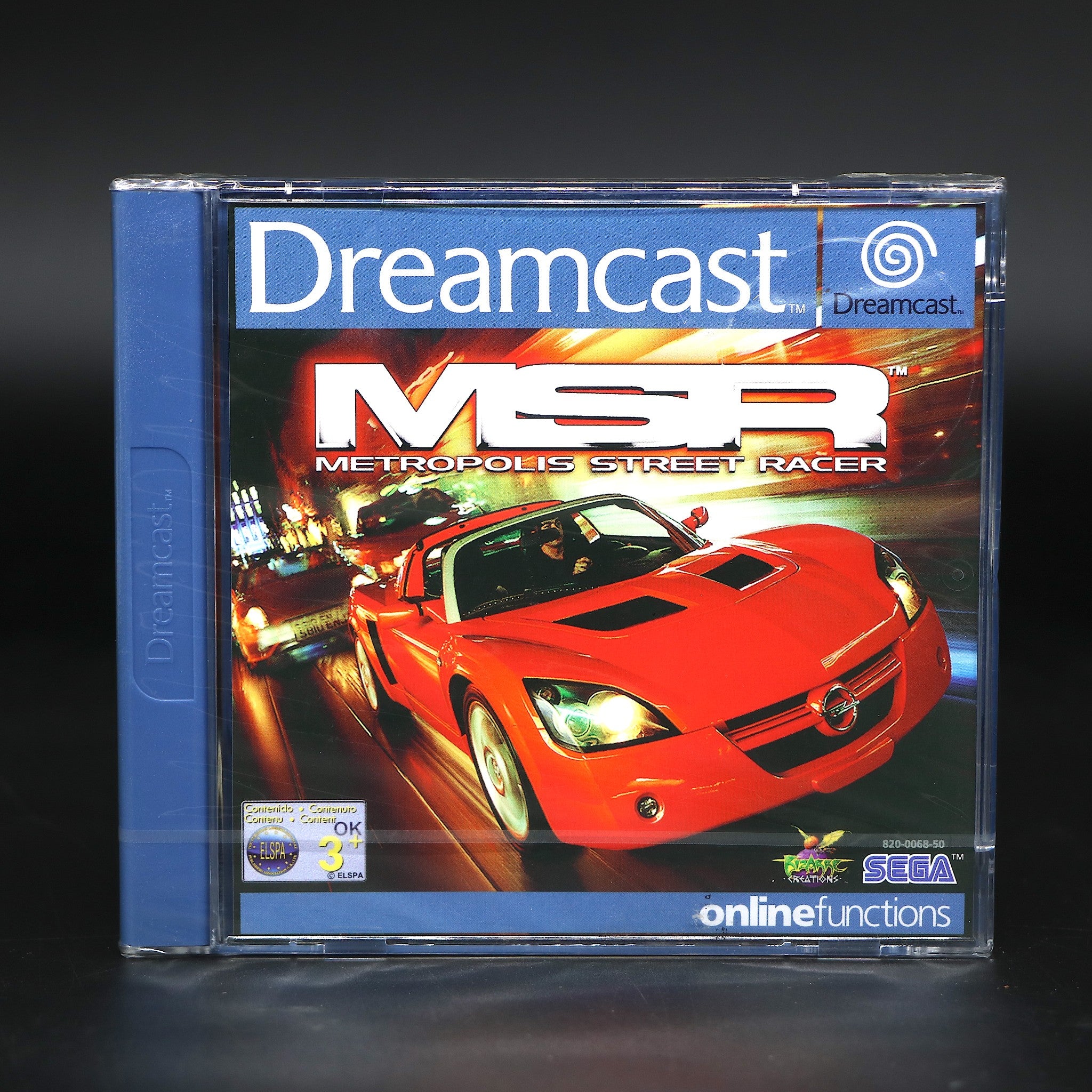 MSR Metropolis Street Racer | Sega Dreamcast Game | New & Sealed