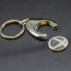 Xbox 360 Promo Metal Trolly Shopping Cart Token Keyring Keychain (Old £1 Coin)