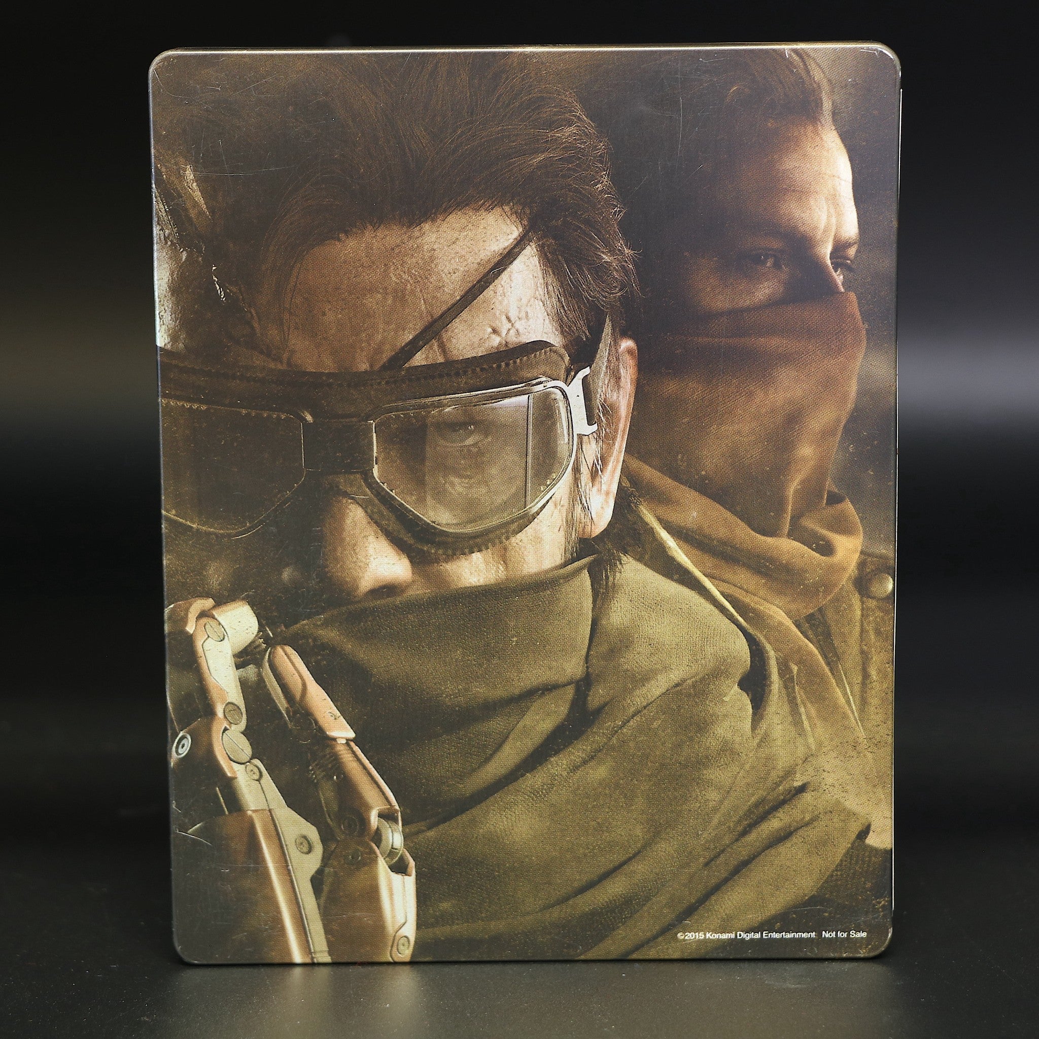 Metal Gear Solid v (5) | SteelBook Tin Case For PS4 Game | Collectable Condition
