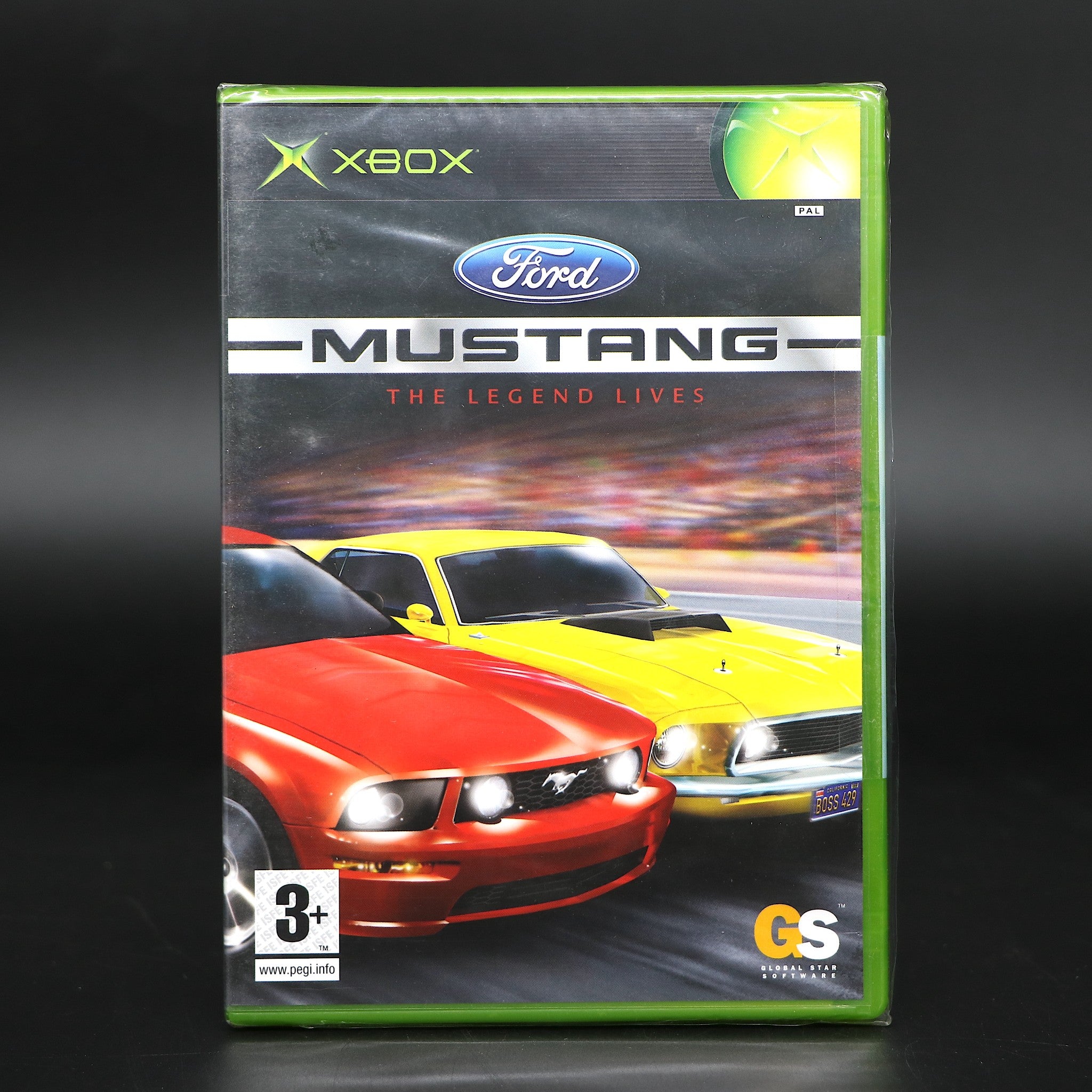 Ford Mustang | The Legend Lives | Microsoft Xbox Game | New & Sealed