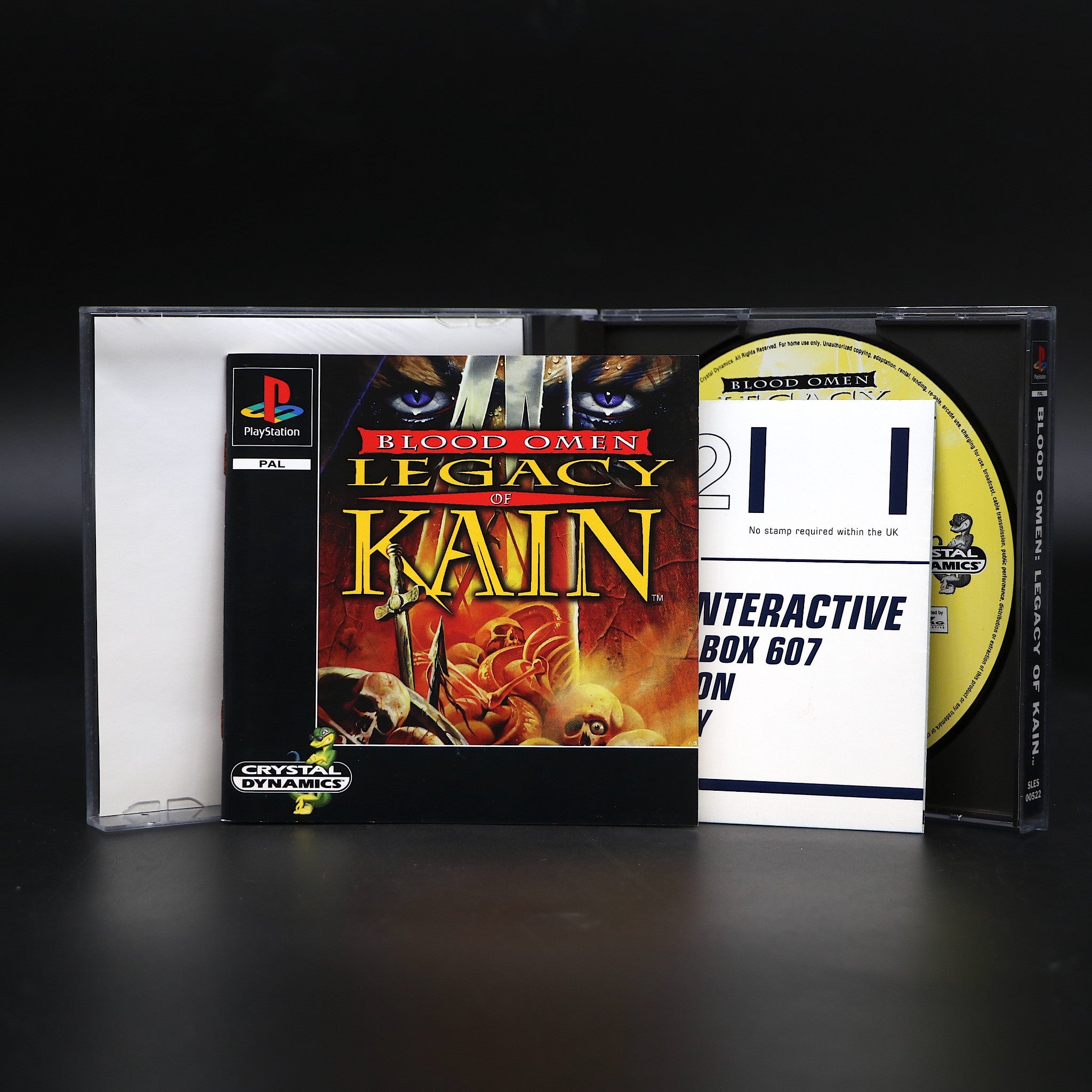Blood Omen | Legacy Of Kain | Sony PS1 PSOne Game | Collectable Condition!