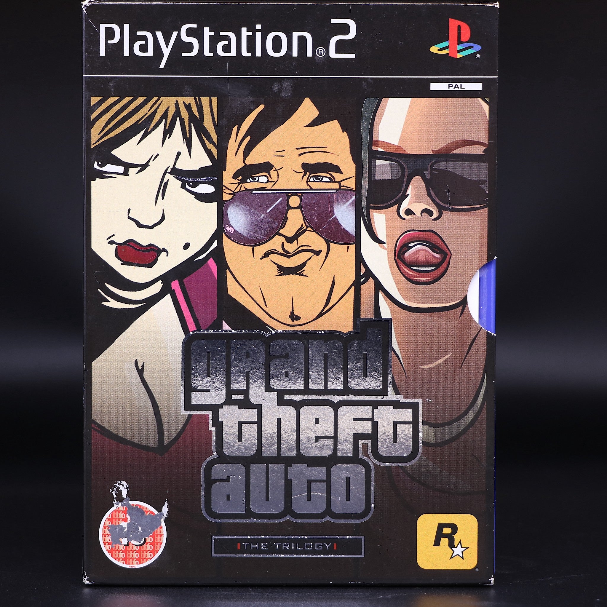 Grand Theft Auto Trilogy - III Vice City San Andreas Maps - Sony PS2 Game - VGC